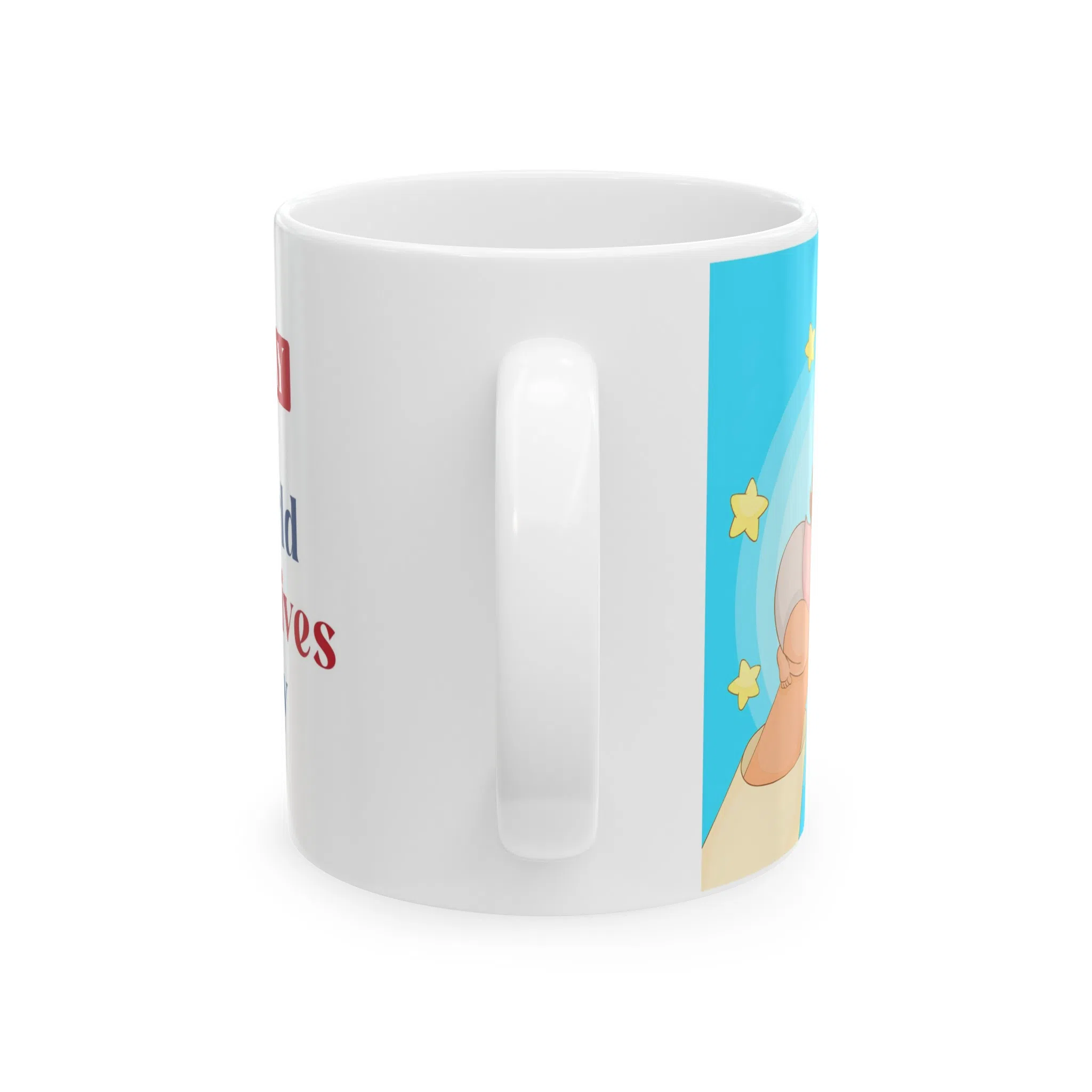 ماگ طرح روز ماما مدل NM3319 — تصویر 9