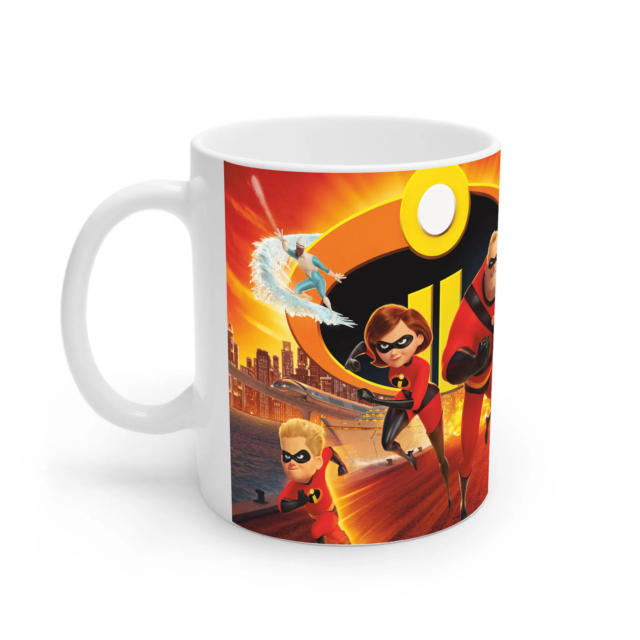 ماگ لیمینات طرح فیلم شگفت انگیزان The Incredibles کد NM12854 — تصویر 2