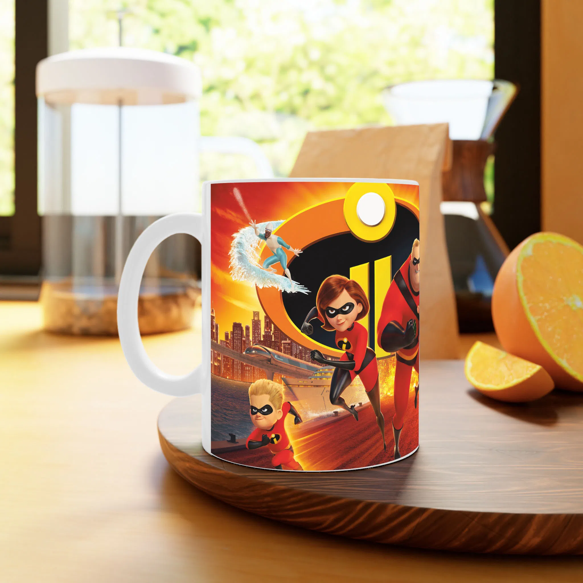 ماگ لیمینات طرح فیلم شگفت انگیزان The Incredibles کد NM12854 — تصویر 3