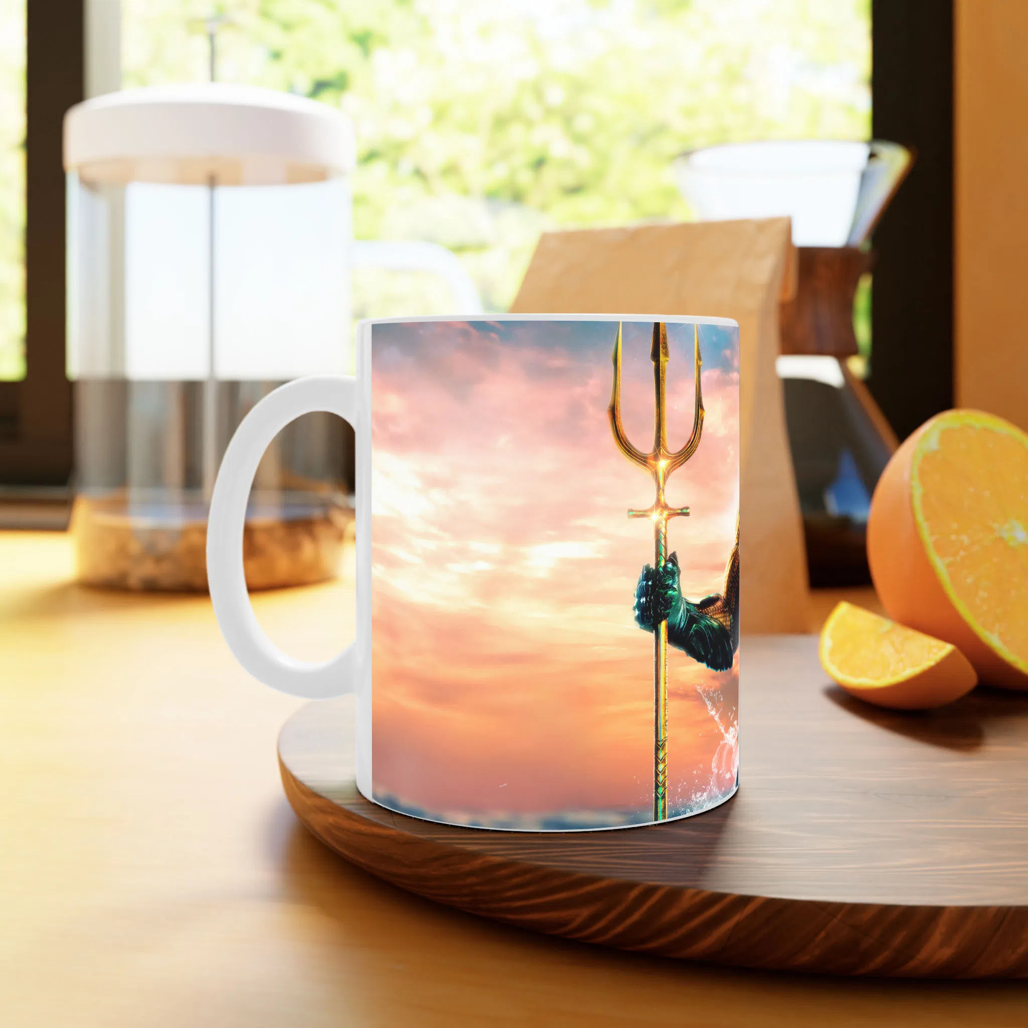 ماگ لیمینات طرح فیلم Aquaman کد NM10520 — تصویر 2