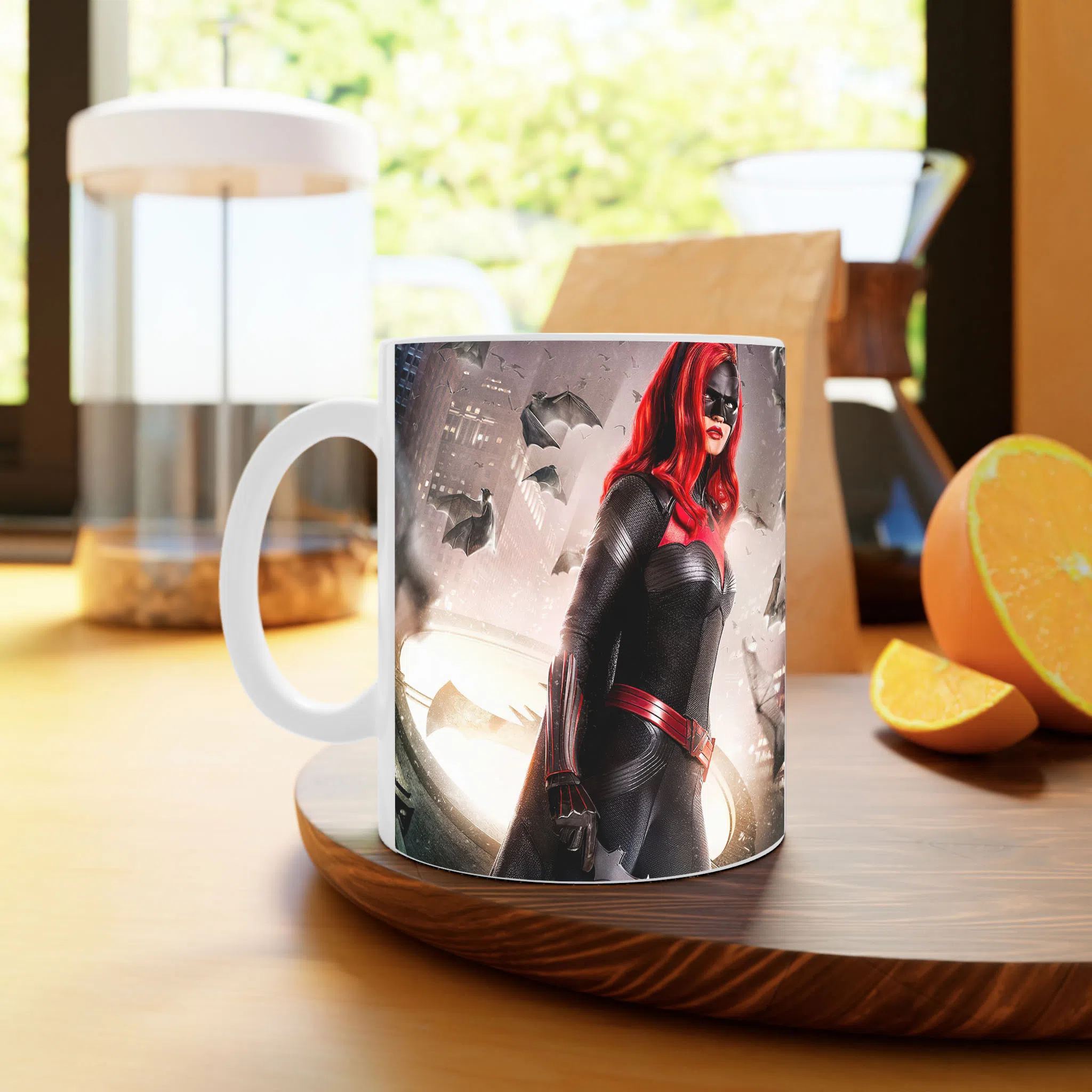 ماگ لیمینات طرح سریال Batwoman کد NM3842 — تصویر 3