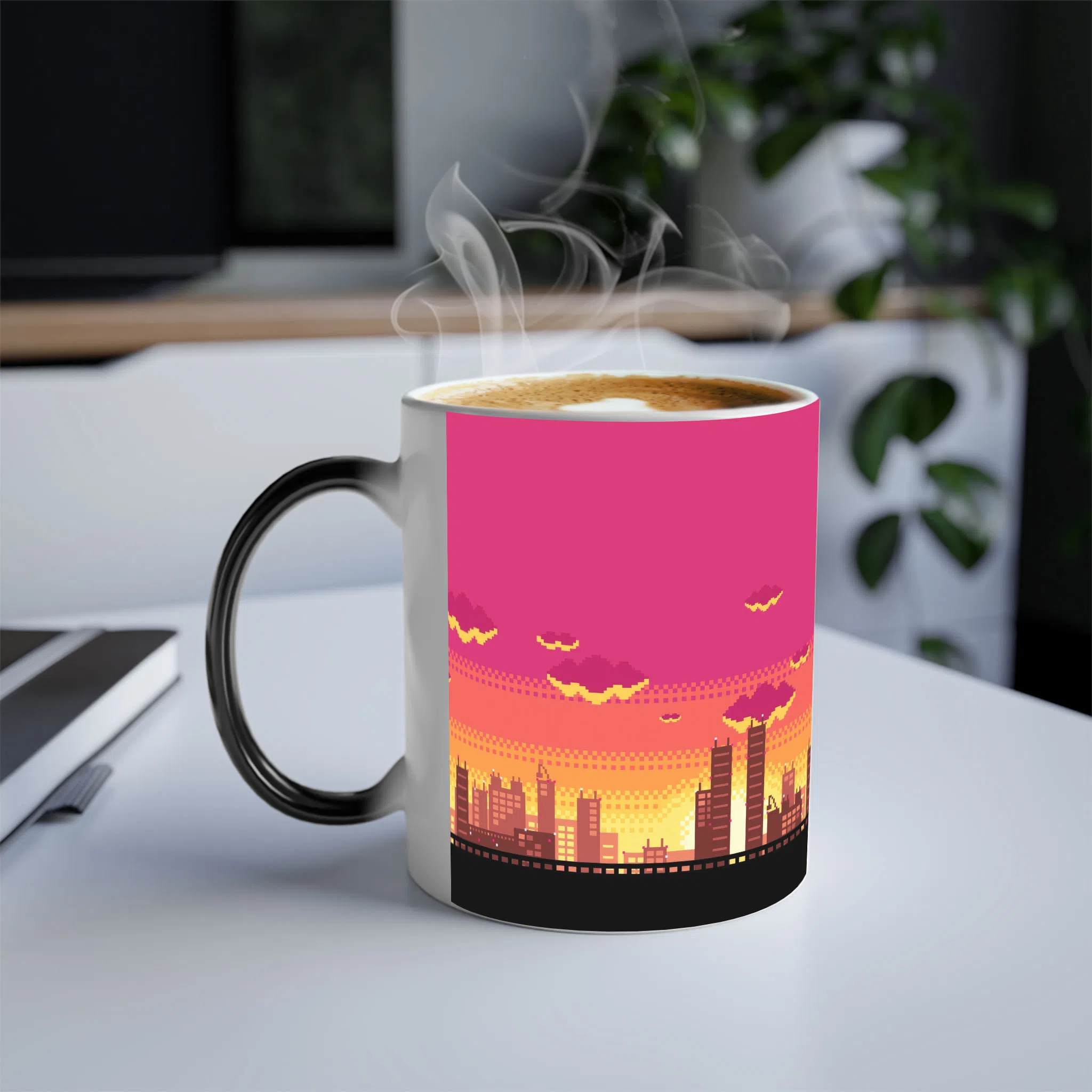 ماگ حرارتی لیمینات طرح انیمه Evangelion کد NM0781 — تصویر 3