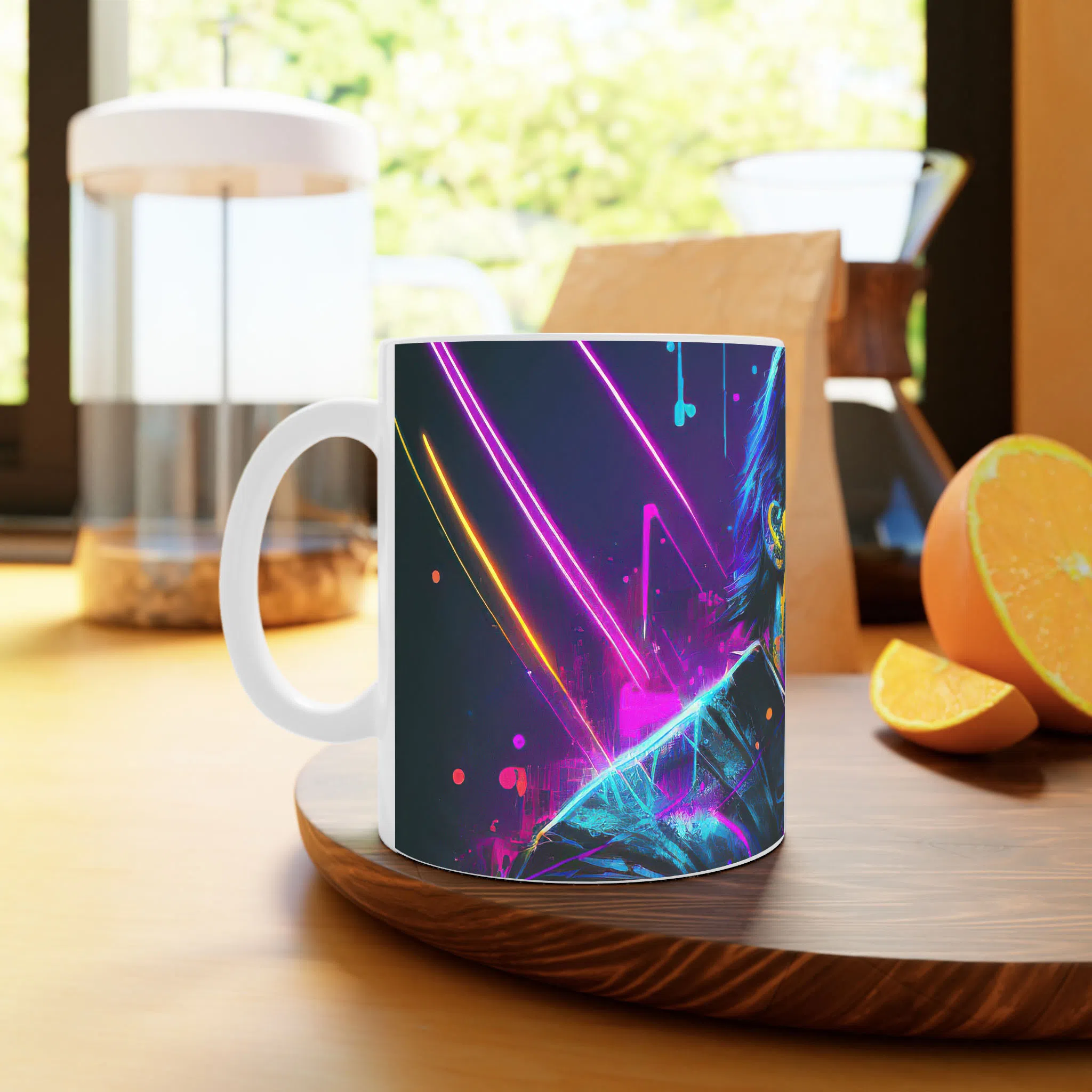 ماگ لیمینات طرح بازی سایبرپانک Cyberpunk 2077 Game کد NM6634 — تصویر 3