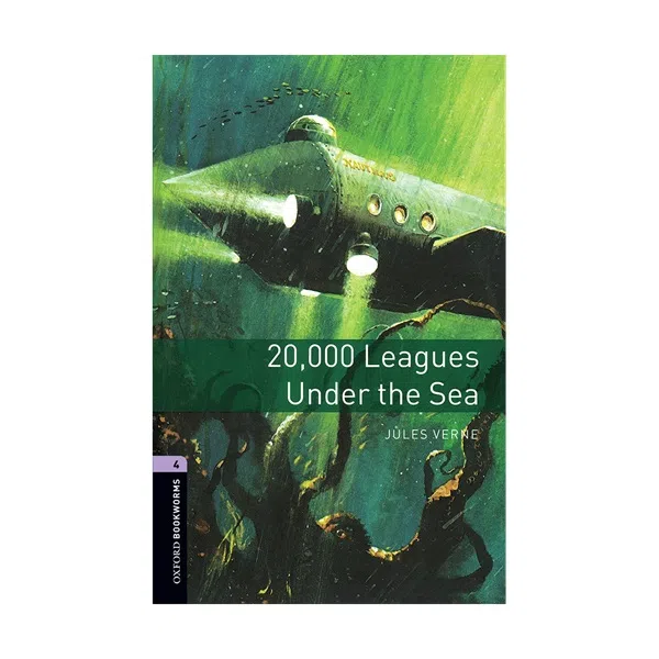 کتاب Oxford Bookworms 4 20000 Leagues Under the Sea اثر Jules Verne انتشارات Oxford