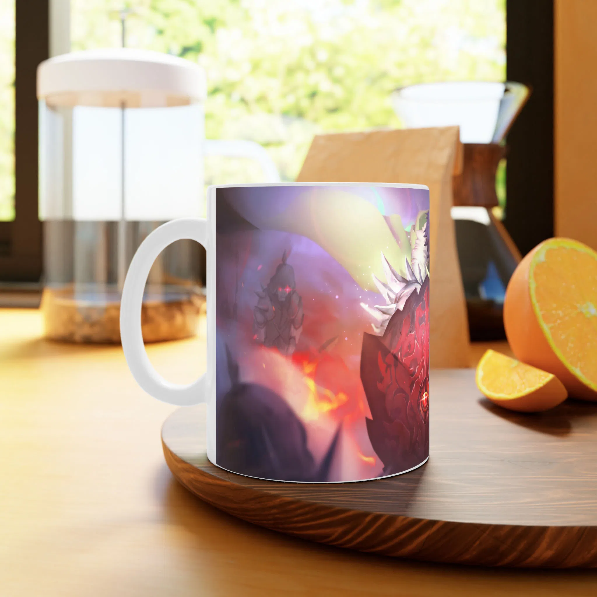 ماگ لیمینات طرح انیمه قهرمان سپر -  Rising of The Shield Hero کد NM3485 — تصویر 3