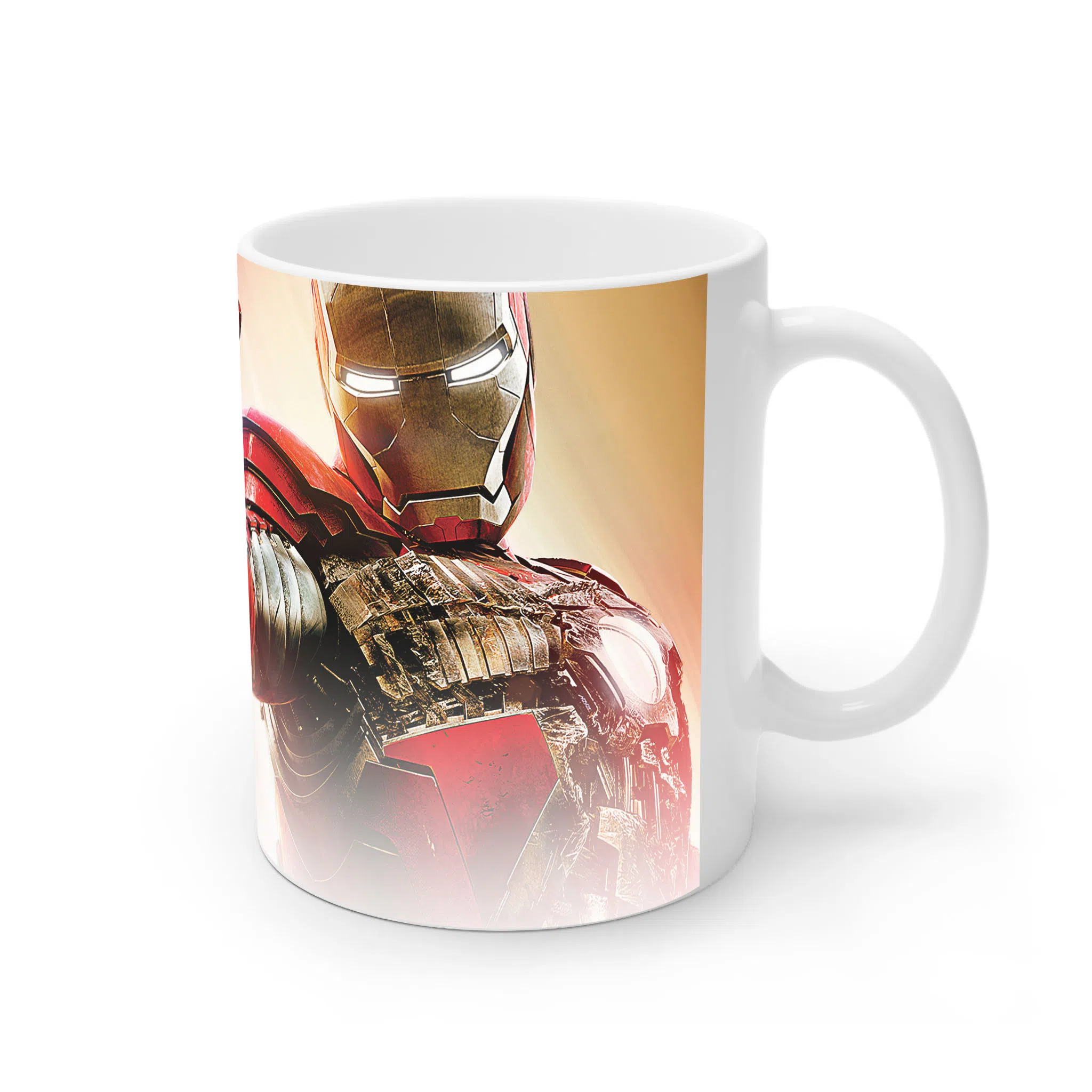 ماگ لیمینات طرح بازی Iron Man Game کد NM8156 — تصویر 2