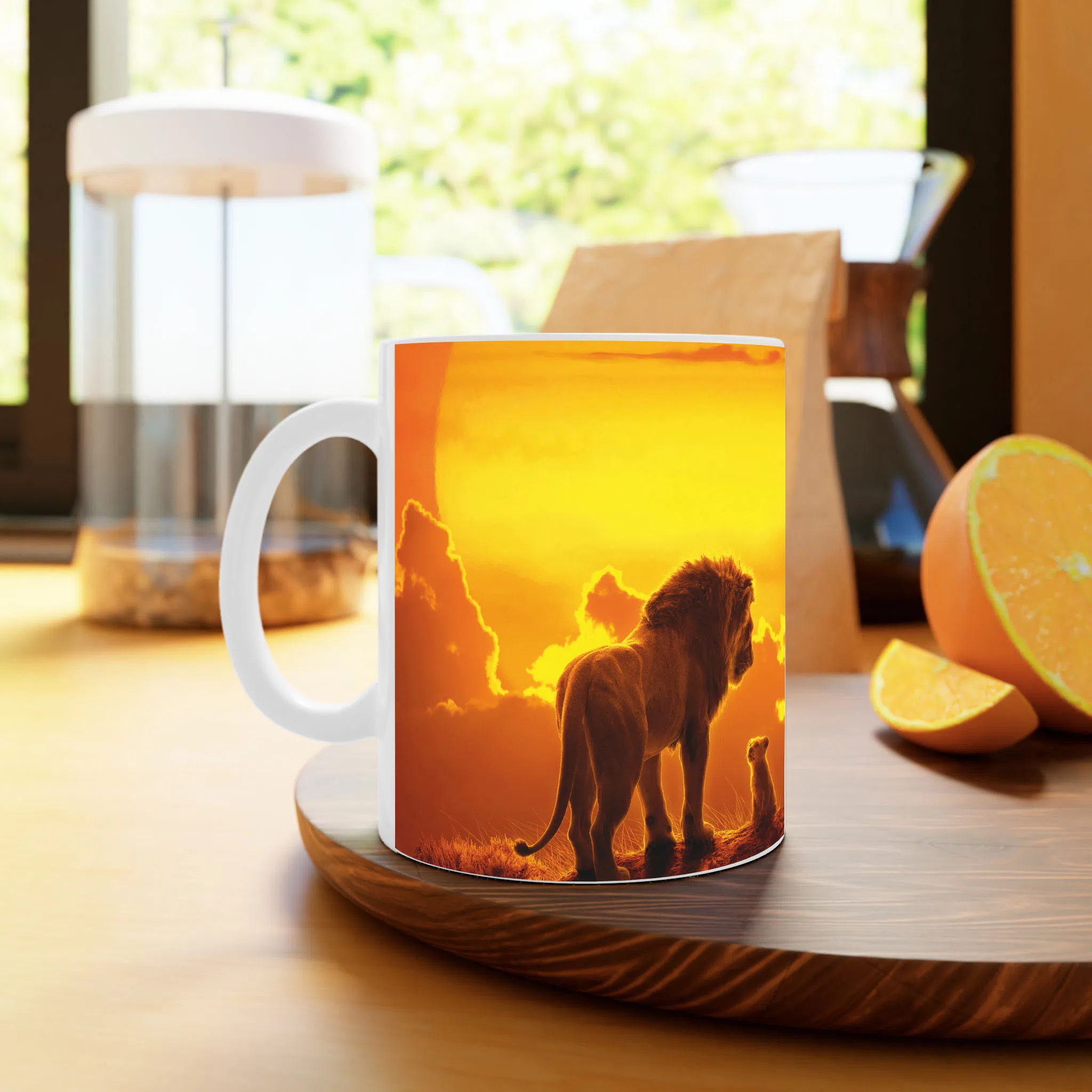 ماگ لیمینات طرح فیلم شیرشاه The Lion King کد NM12910 — تصویر 3
