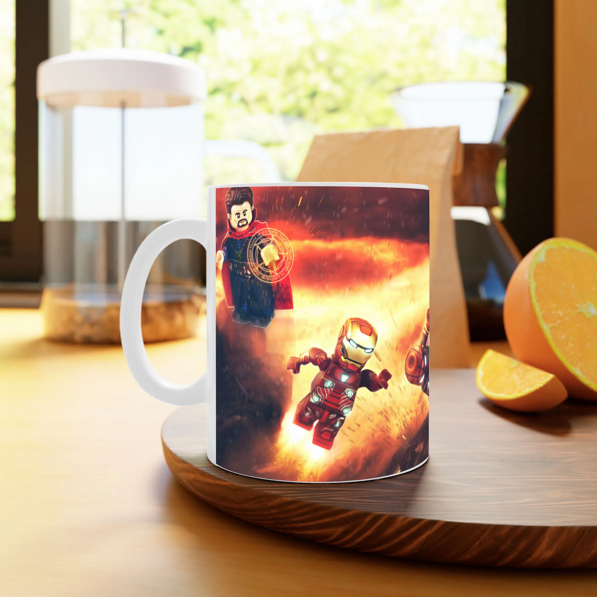 ماگ لیمینات طرح فیلم انتقام جویان Avengers کد NM10645 — تصویر 2