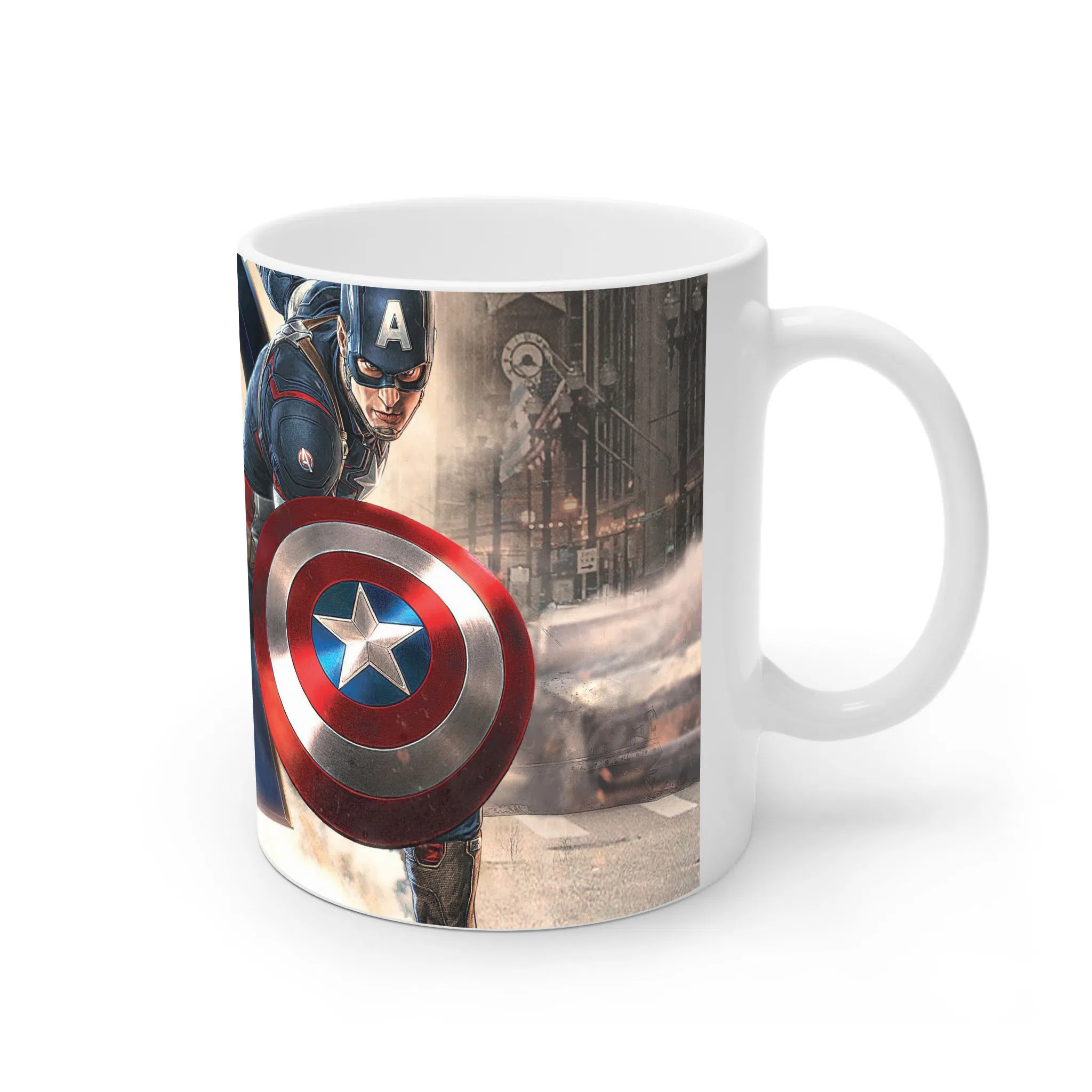 ماگ لیمینات طرح فیلم انتقام جویان Avengers کد NM10665