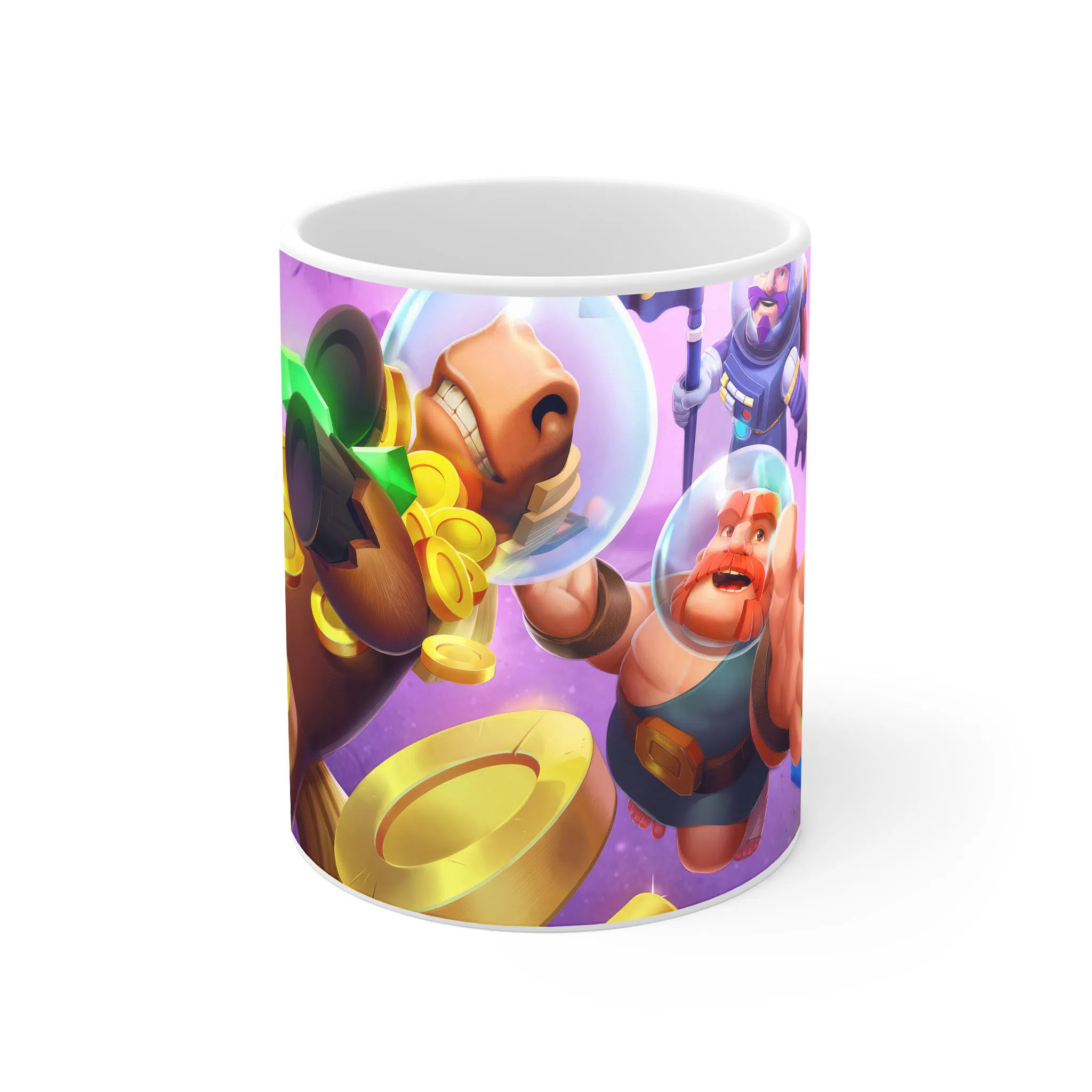 ماگ لیمینات طرح بازی کلش آف کلانز Clash of Clans Game کد NM6437 — تصویر 4