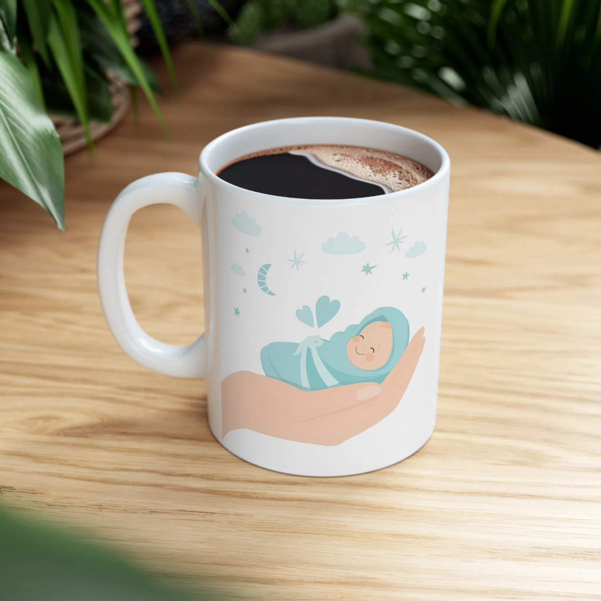 ماگ طرح روز ماما مدل NM3305 — تصویر 4