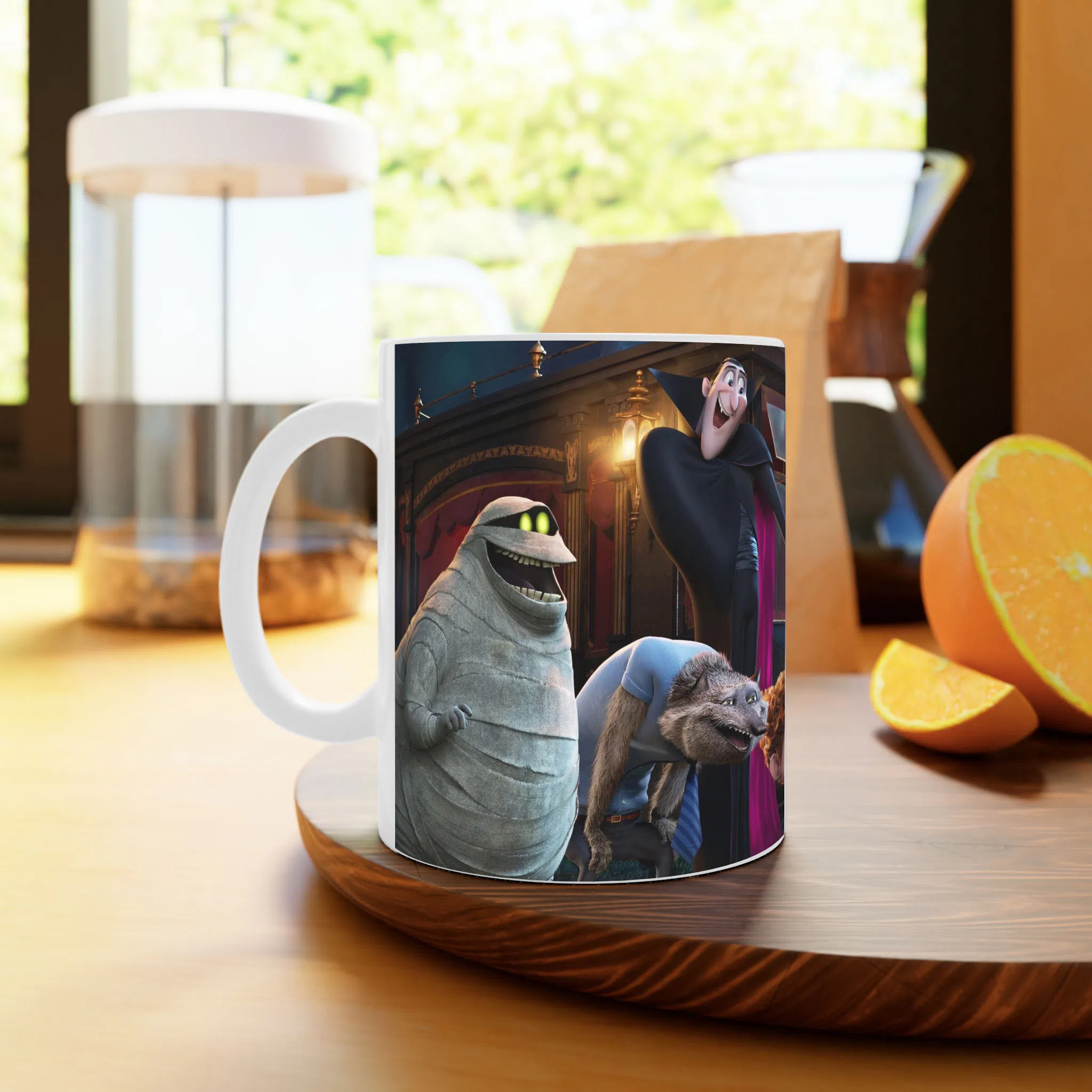 ماگ لیمینات طرح فیلم هتل ترانسیلوانیا Hotel Transylvania کد NM11569 — تصویر 3