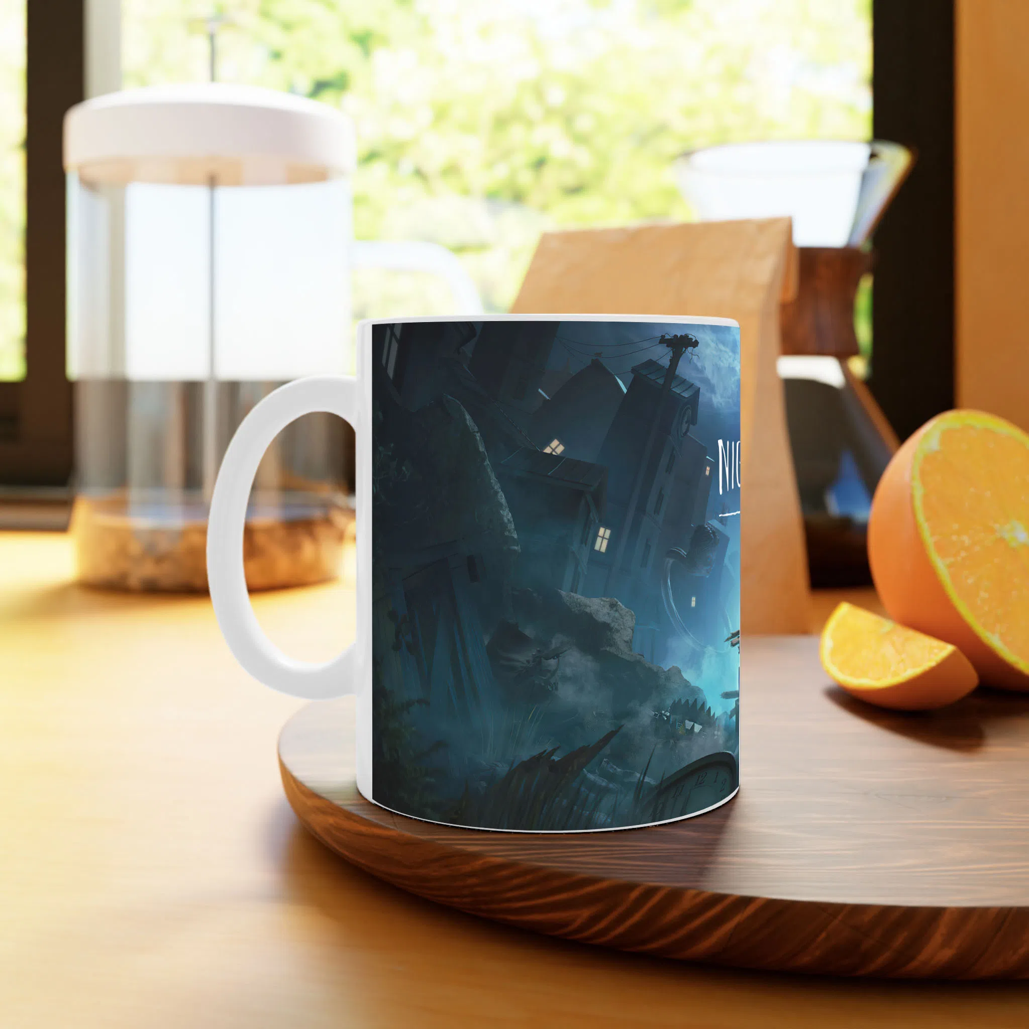 ماگ لیمینات طرح بازی Little Nightmares Game کد NM8286 — تصویر 3