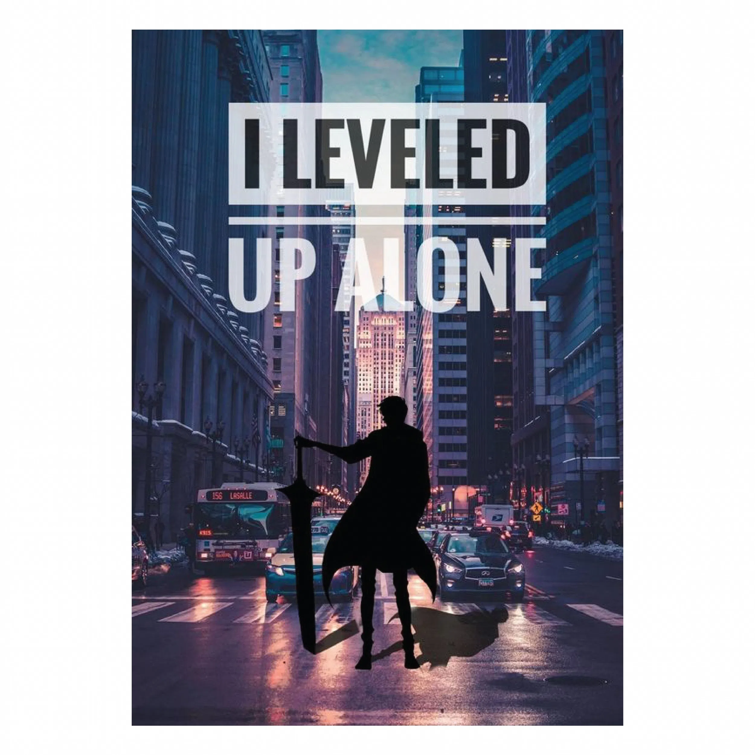 تابلو شاسی لیمینات طرح انیمه سولو لولینگ Solo Leveling مدل NV1135