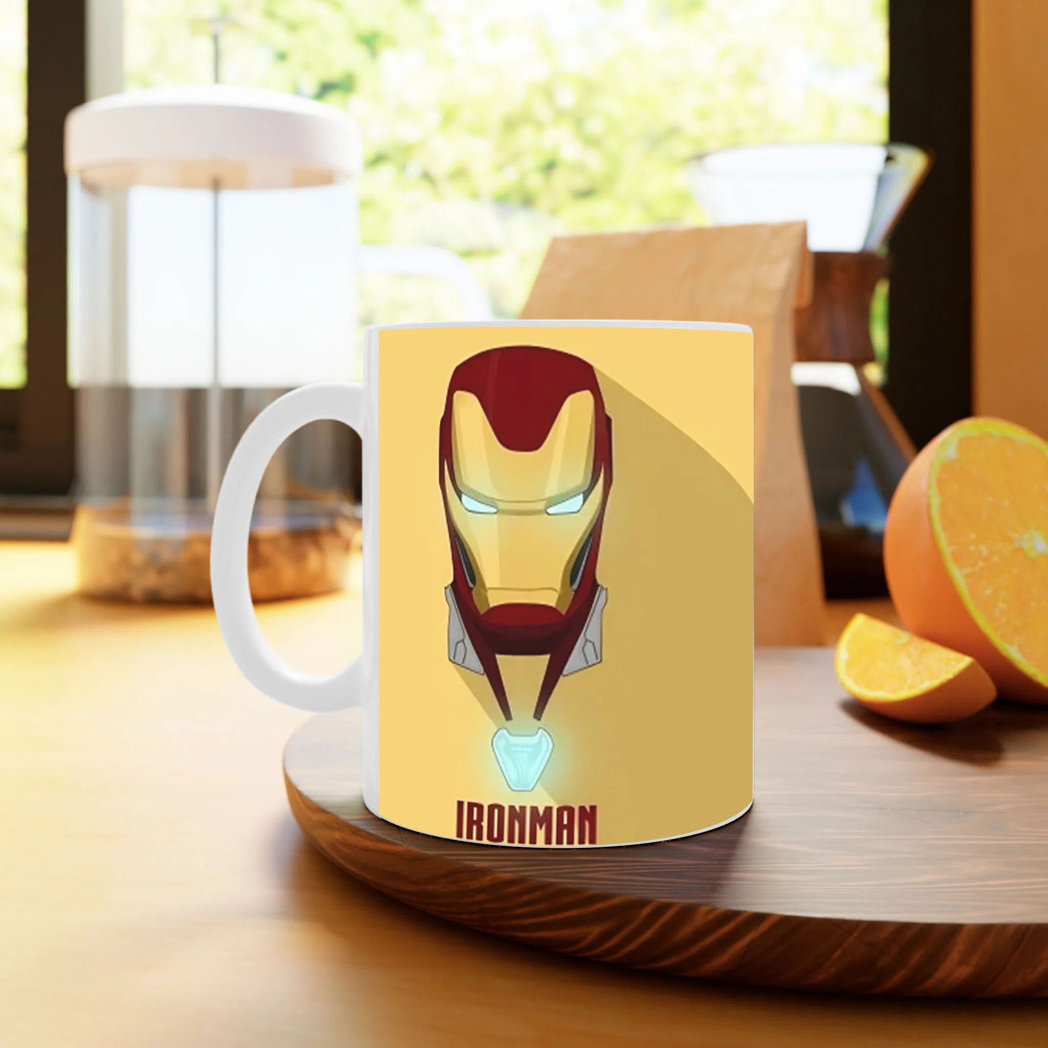 ماگ لیمینات طرح مرد آهنی Iron Man کد NM13461 — تصویر 3