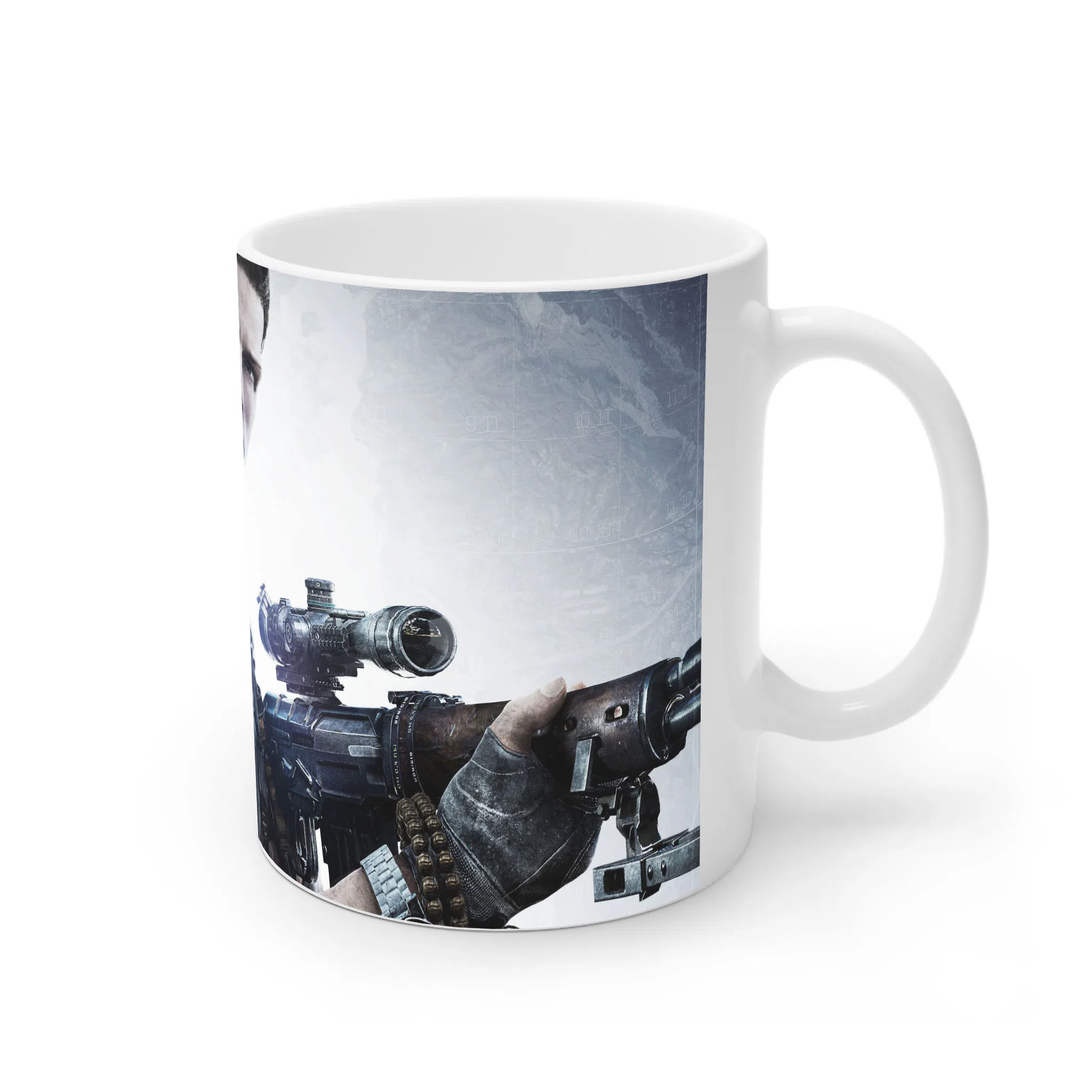 ماگ لیمینات طرح بازی Sniper Ghost Warrior Game کد NM9445 — تصویر 2