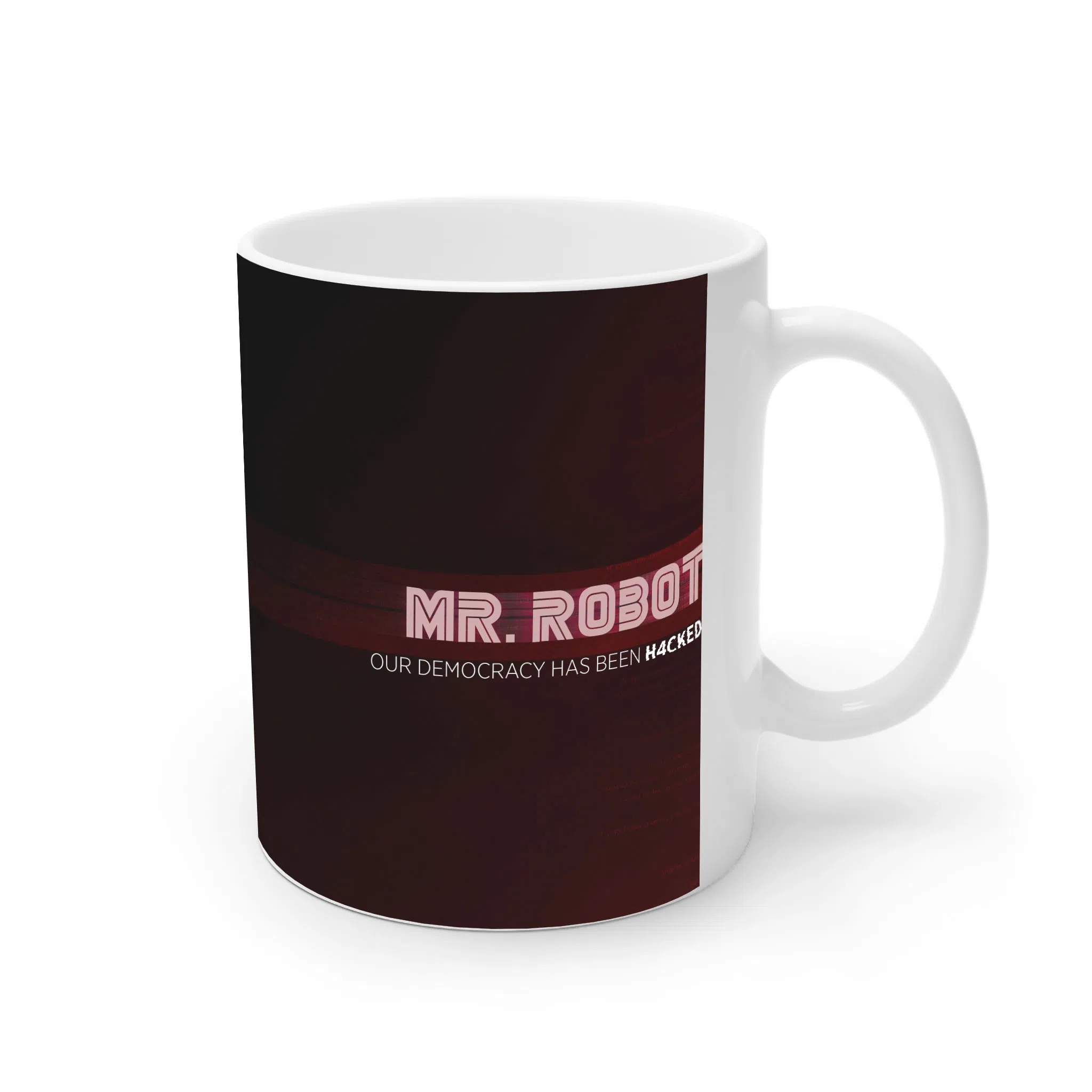 ماگ لیمینات طرح سریال آقای ربات Mr Robot کد NM4763 — تصویر 3