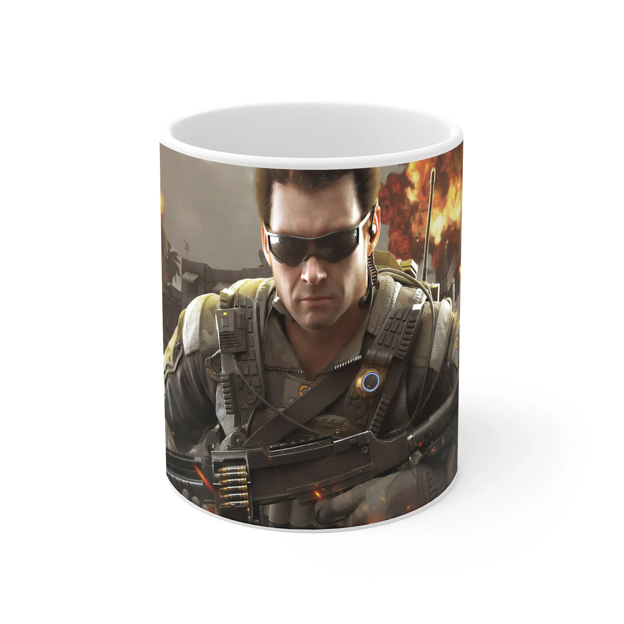 ماگ لیمینات طرح بازی ندای وظیفه Call of Duty Game کد NM6317 — تصویر 2