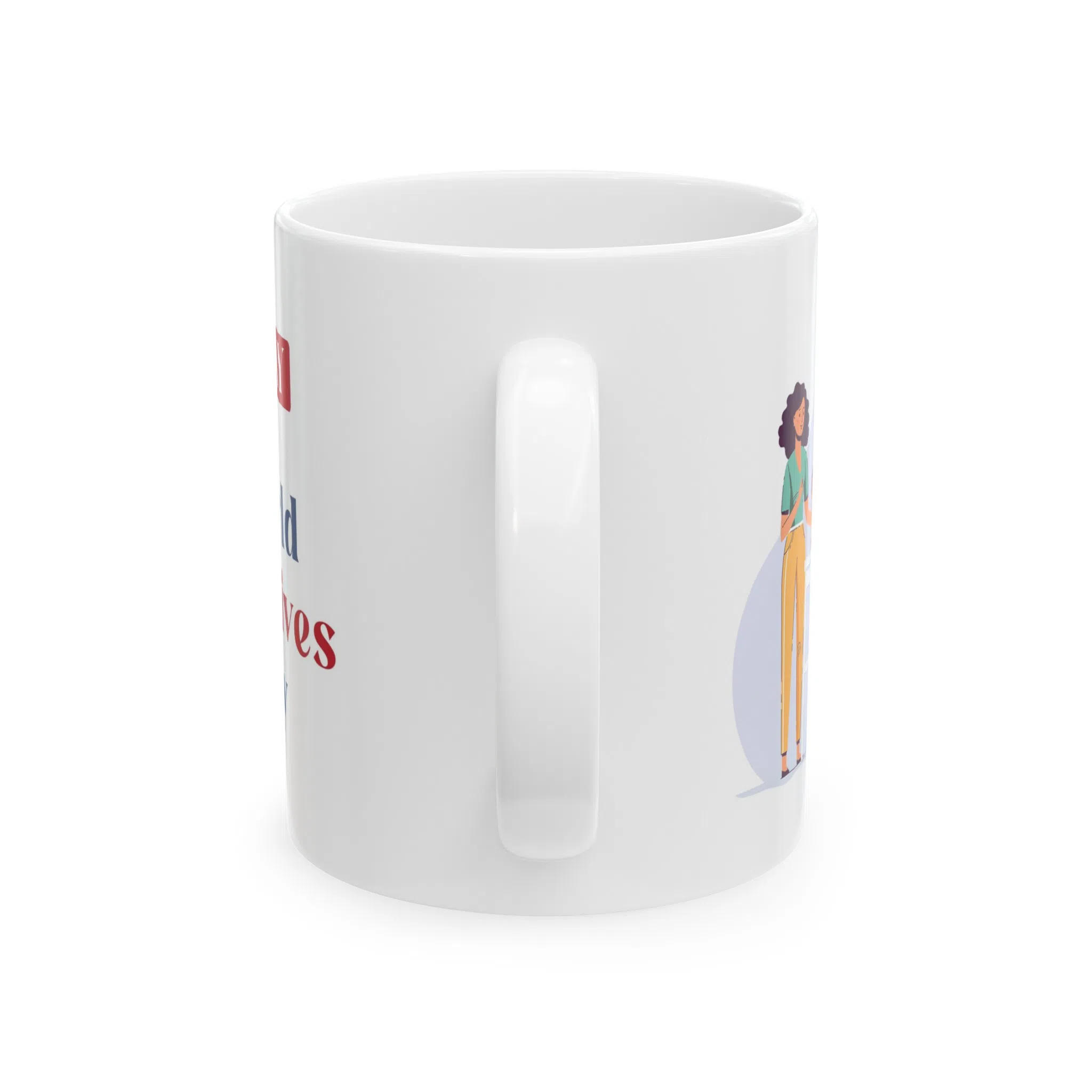 ماگ طرح روز ماما مدل NM3321 — تصویر 5