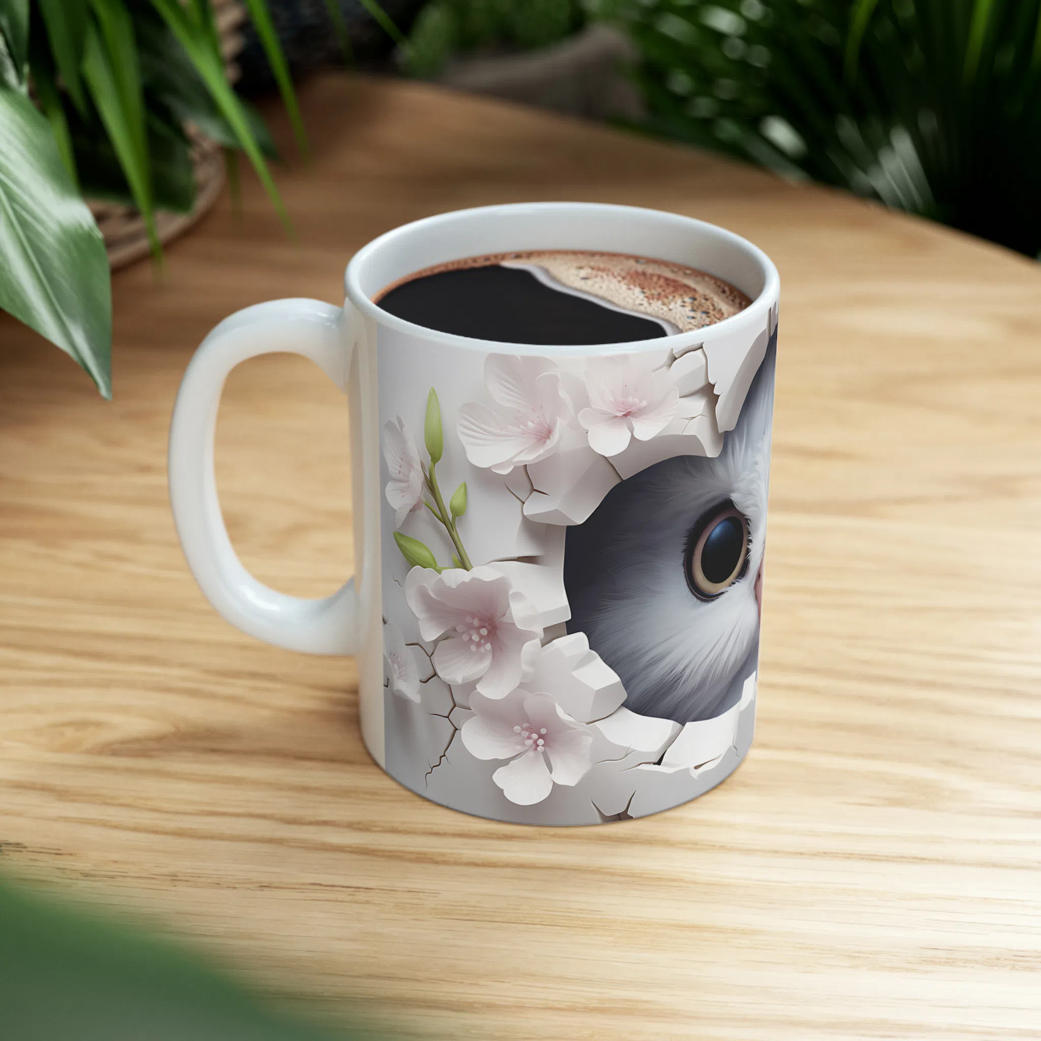 ماگ طرح سه بعدی حیوانات جغد owl مدل NM3201 — تصویر 4
