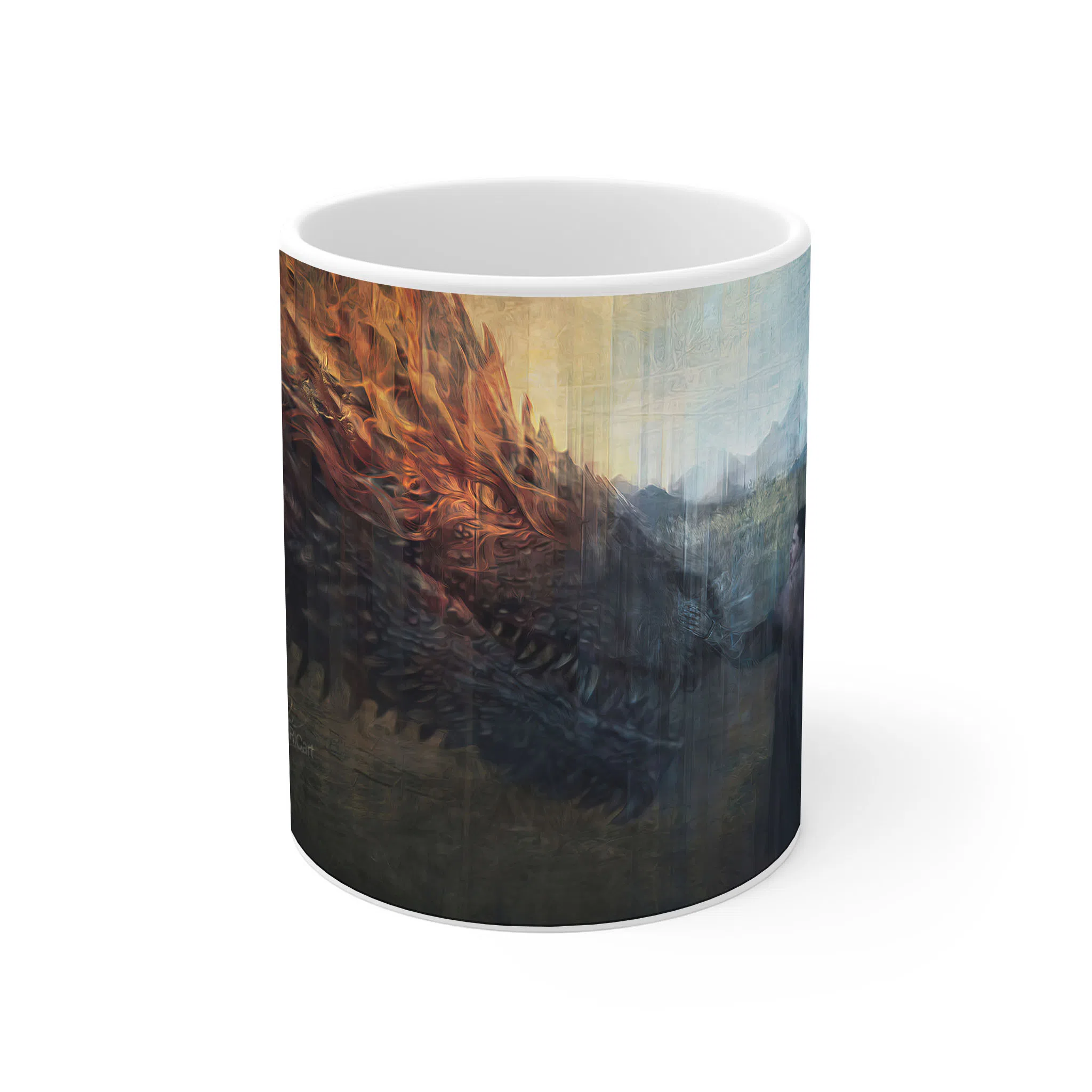 ماگ لیمینات طرح سریال بازی تاج و تخت Game of Thrones کد NM4140