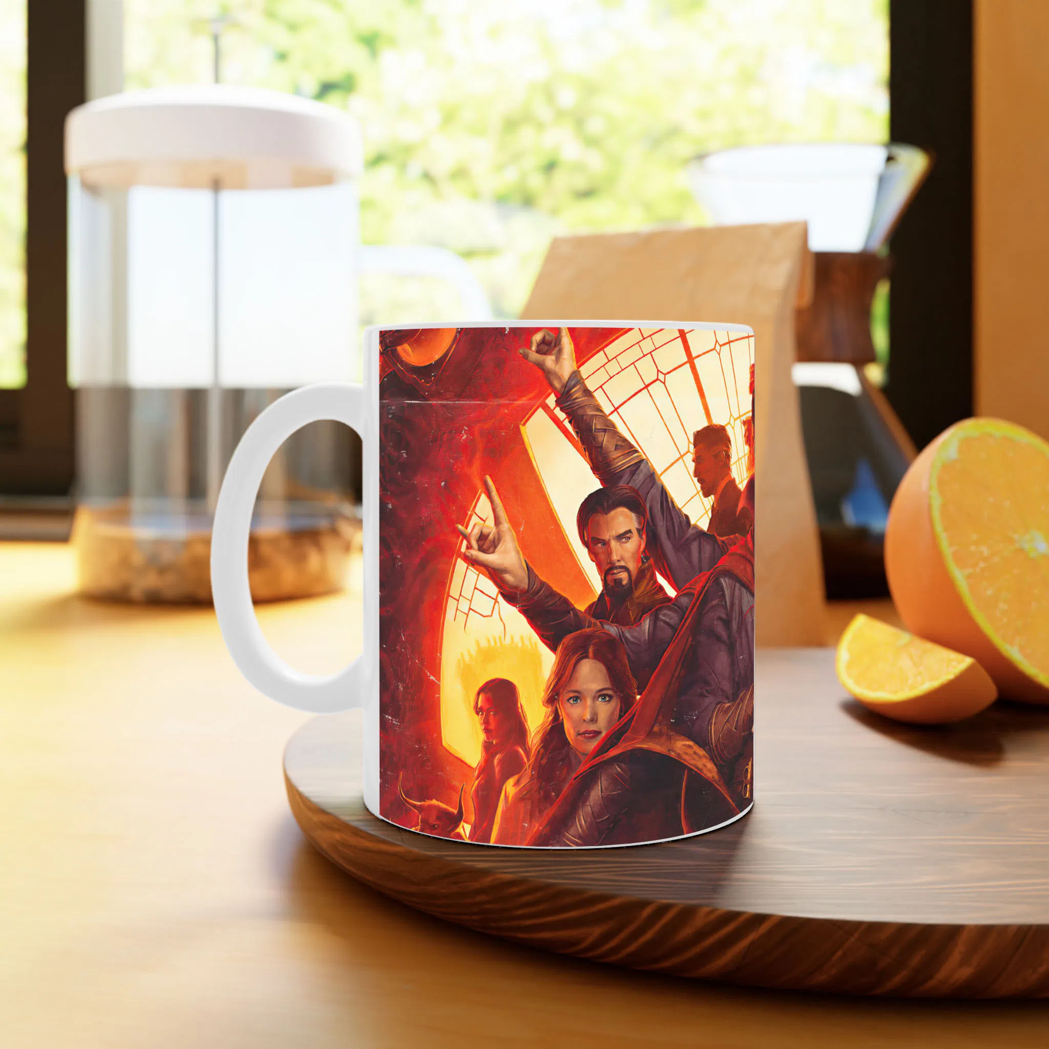 ماگ لیمینات طرح فیلم دکتر استرنج Doctor Strange کد NM11234 — تصویر 2