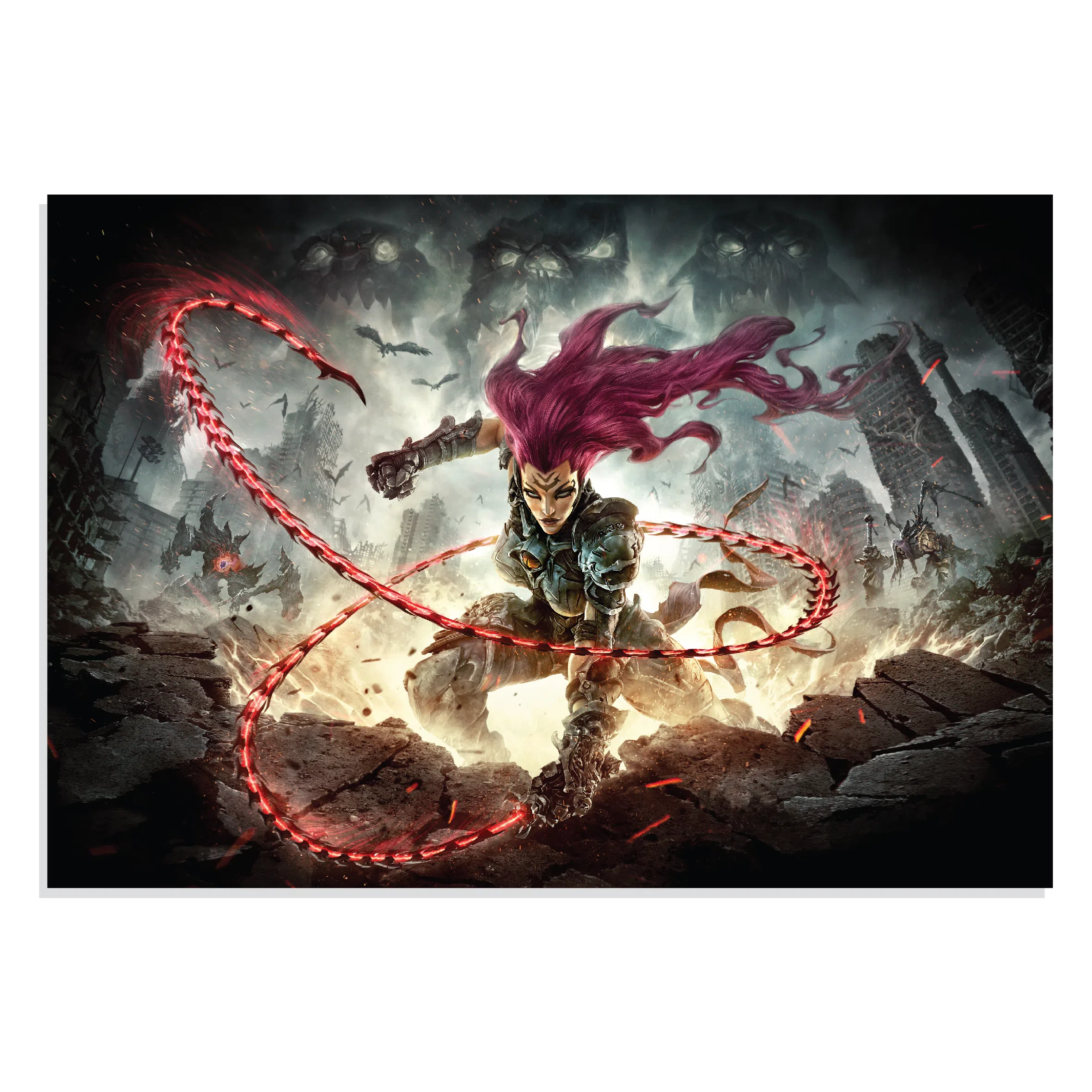 پوستر  طرح بازی دارکسایدرز Darksiders Fury مدل NV0934