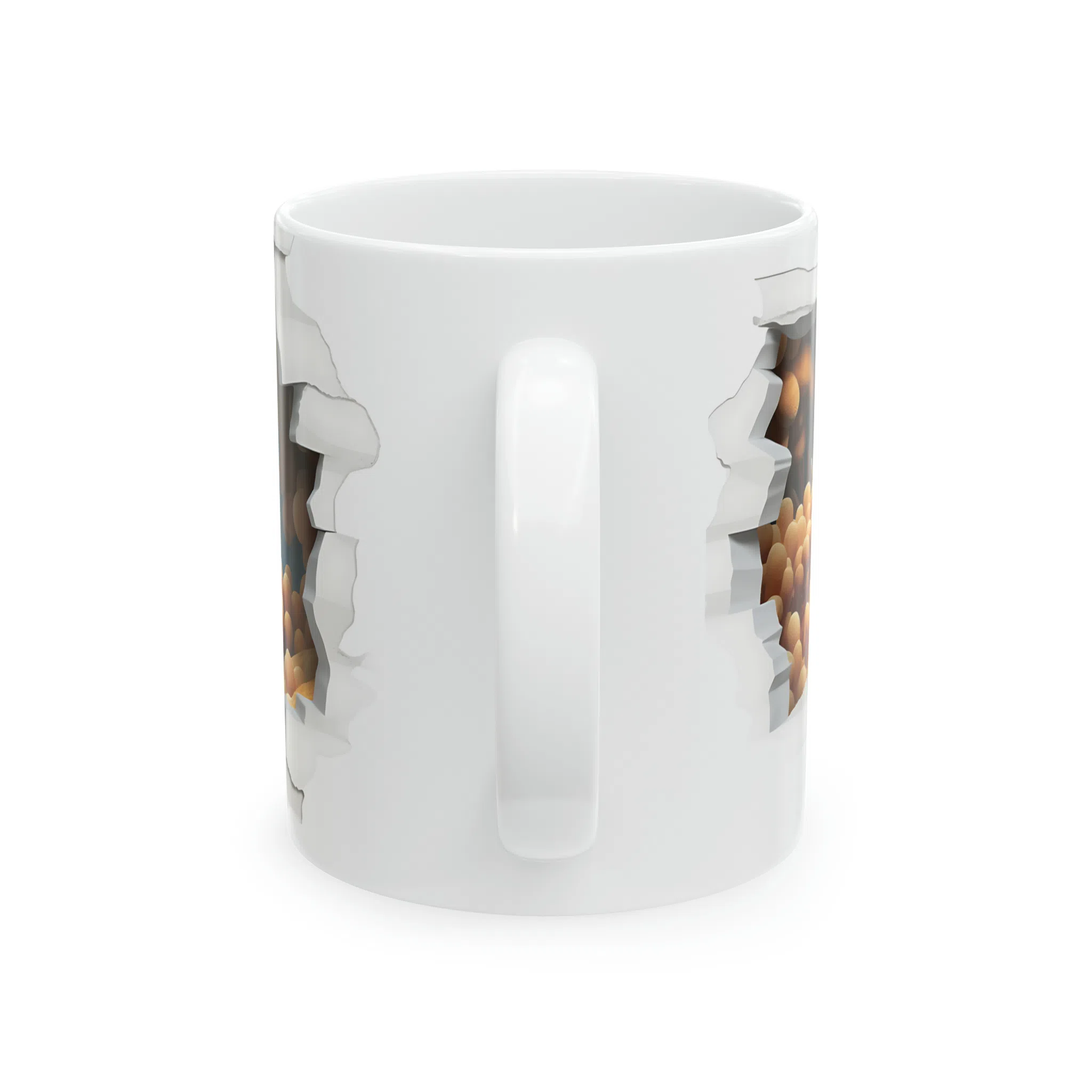 ماگ طرح سه بعدی نمو بامزه در شقایق دریایی مدل NM3041 — تصویر 4