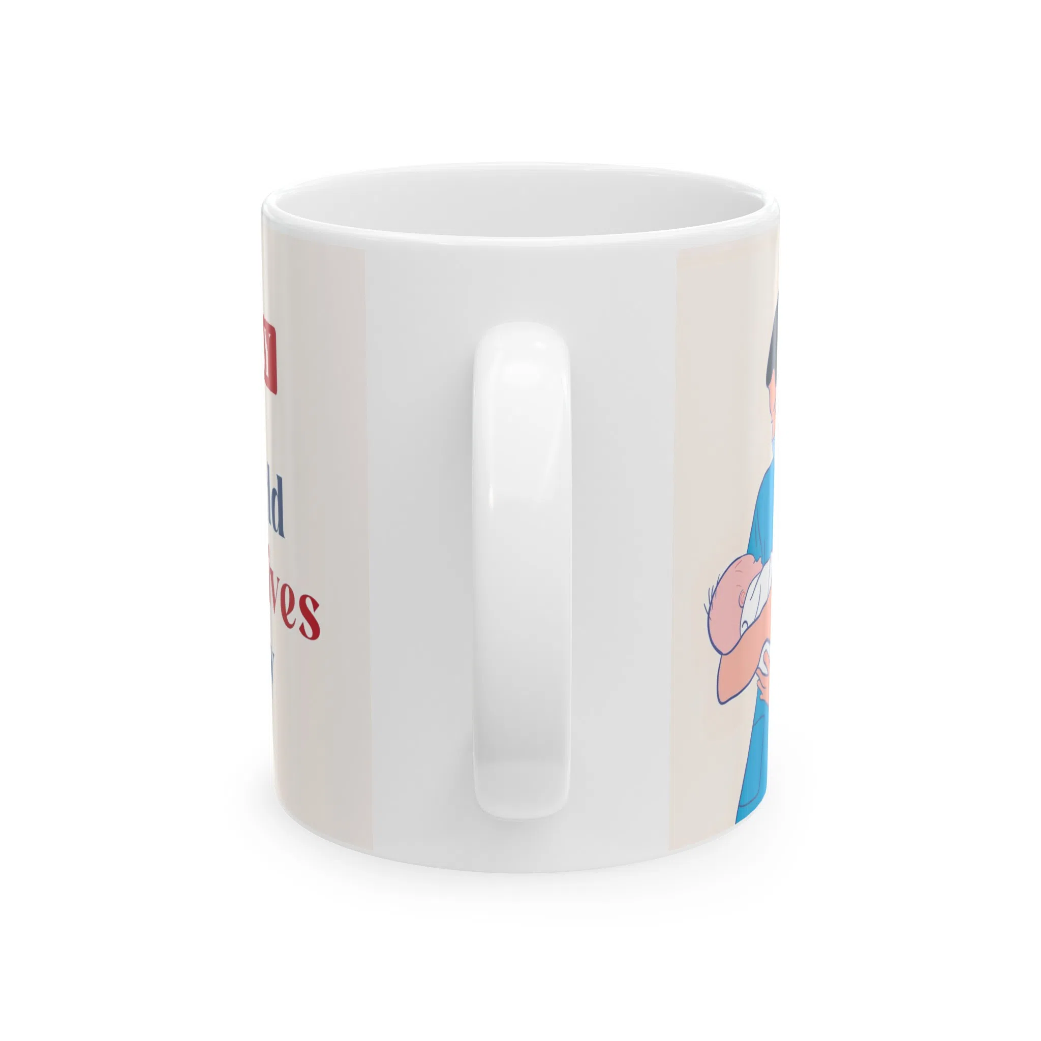 ماگ طرح روز ماما مدل NM3323 — تصویر 9