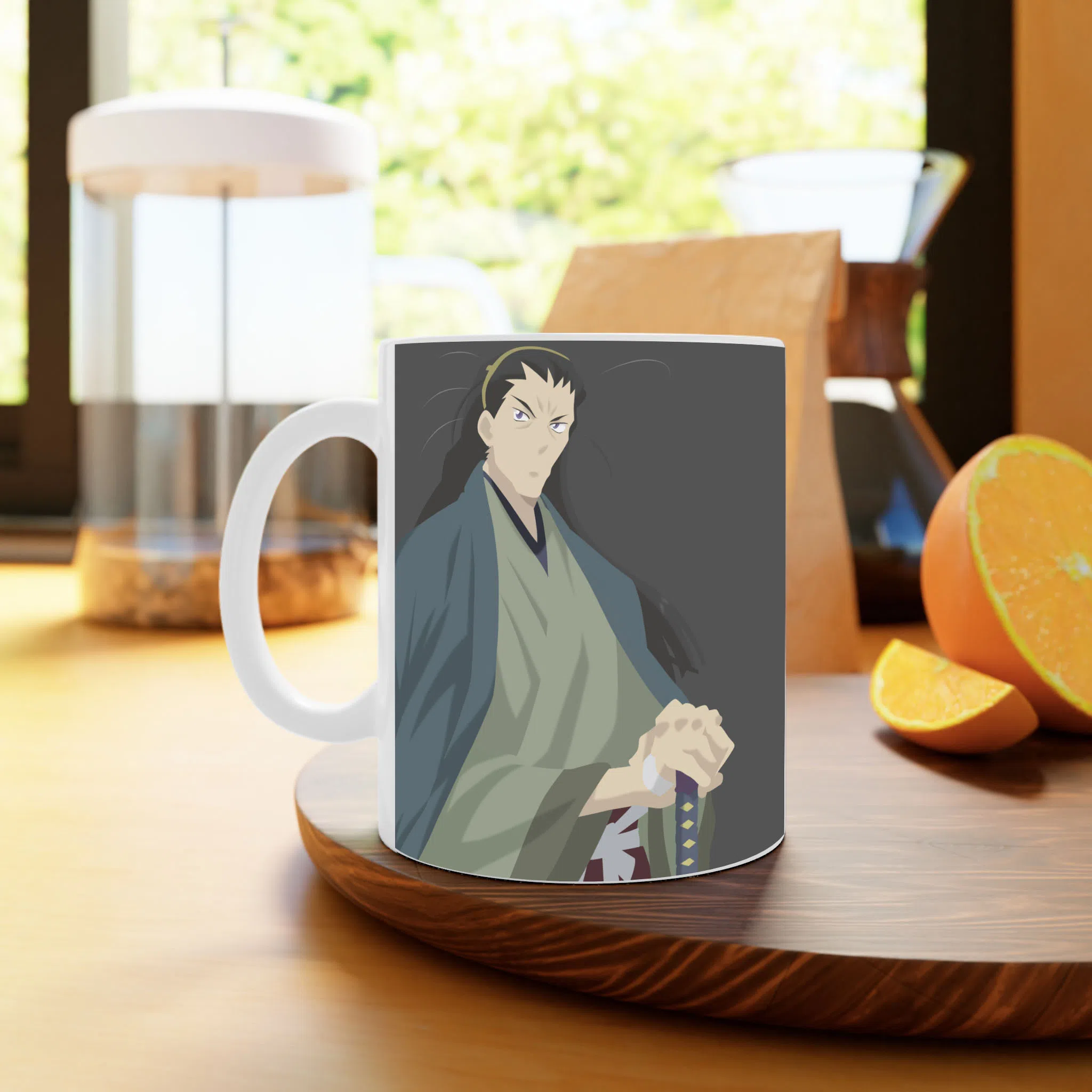 ماگ لیمینات طرح انیمه Log Horizon کد NM0952 — تصویر 3