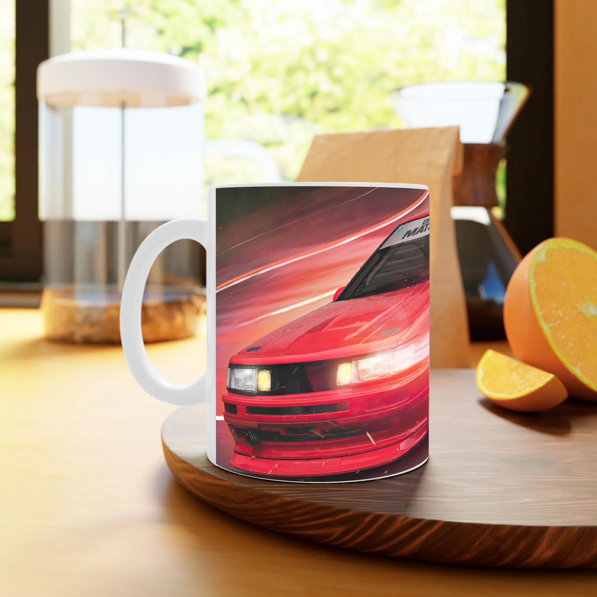 ماگ لیمینات طرح بازی Need For Speed Game کد NM8641 — تصویر 3
