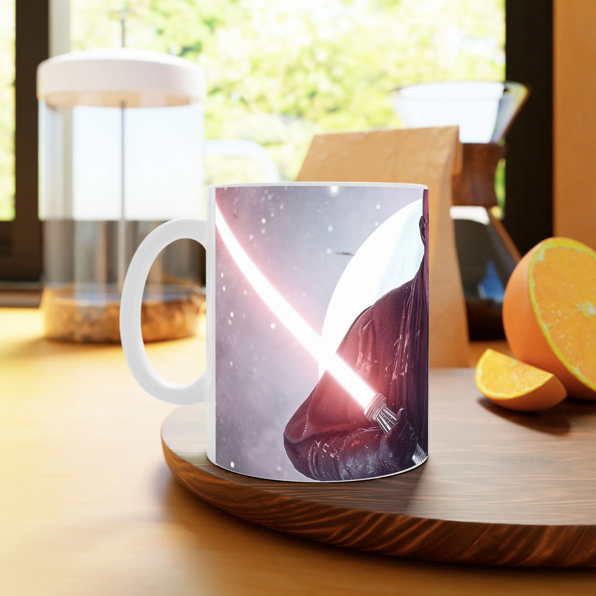 ماگ لیمینات طرح بازی جنگ ستارگان Star Wars Game کد NM9798 — تصویر 2