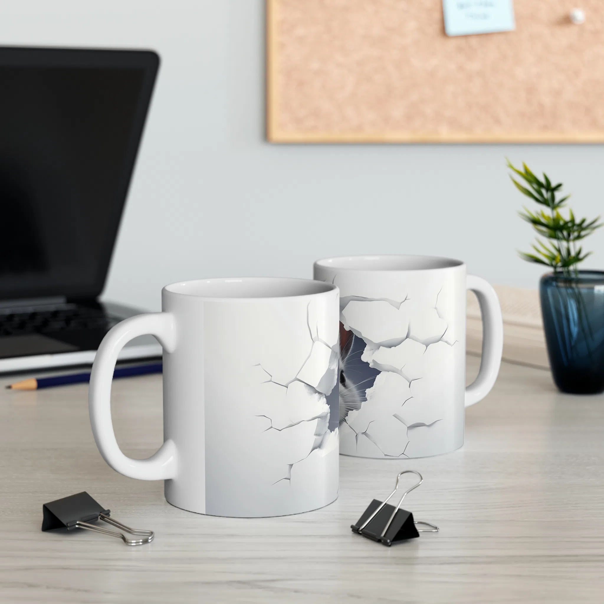 ماگ طرح سه بعدی خرگوش بانمک مدل NM3018 — تصویر 7