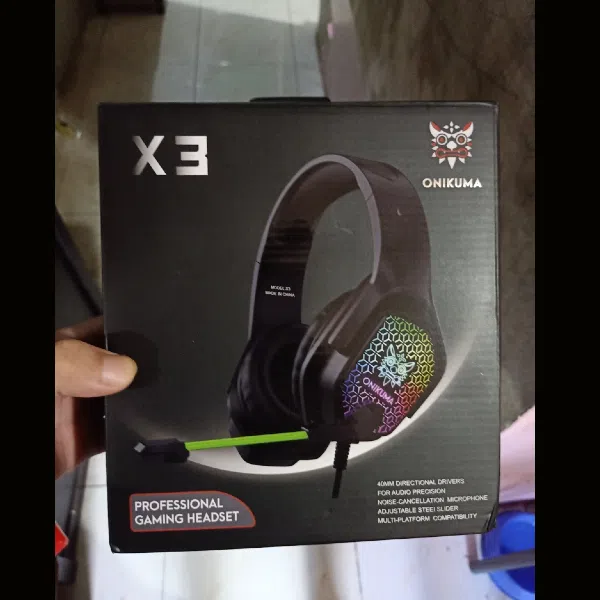 هدست مخصوص بازی اونیکوما مدل X3 — تصویر 4