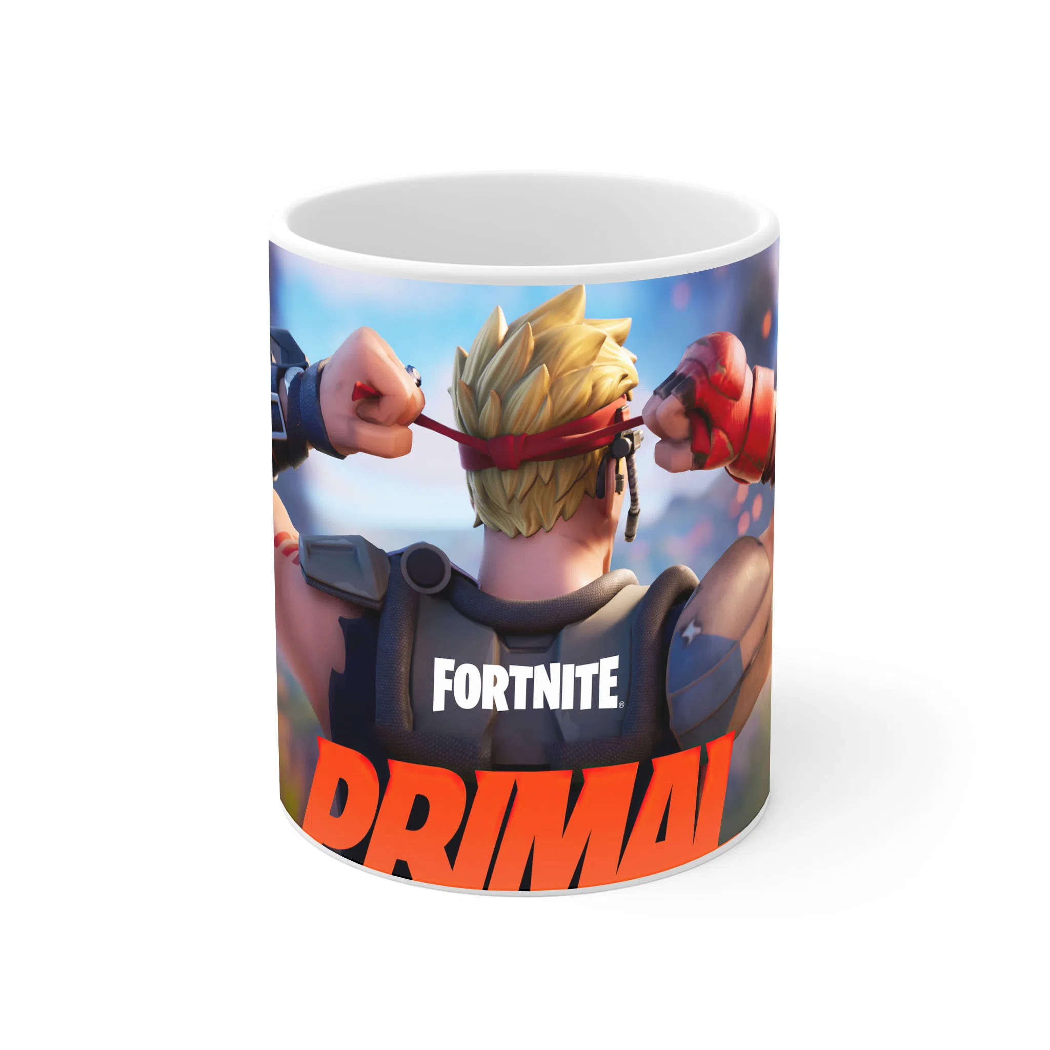 ماگ لیمینات طرح بازی فورتنایت Fortnite Game کد NM7333 — تصویر 2