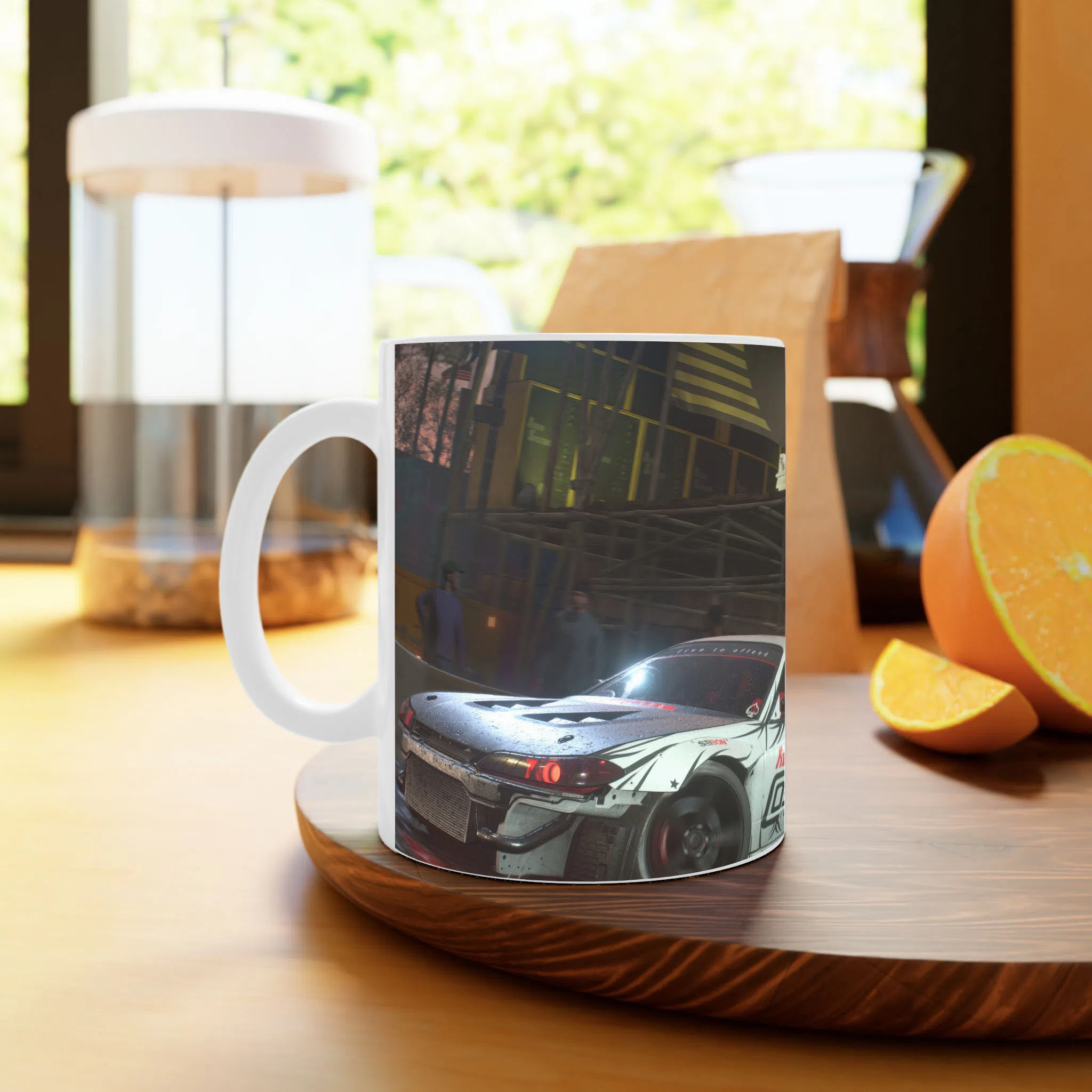 ماگ لیمینات طرح بازی Need For Speed Game کد NM8642 — تصویر 3