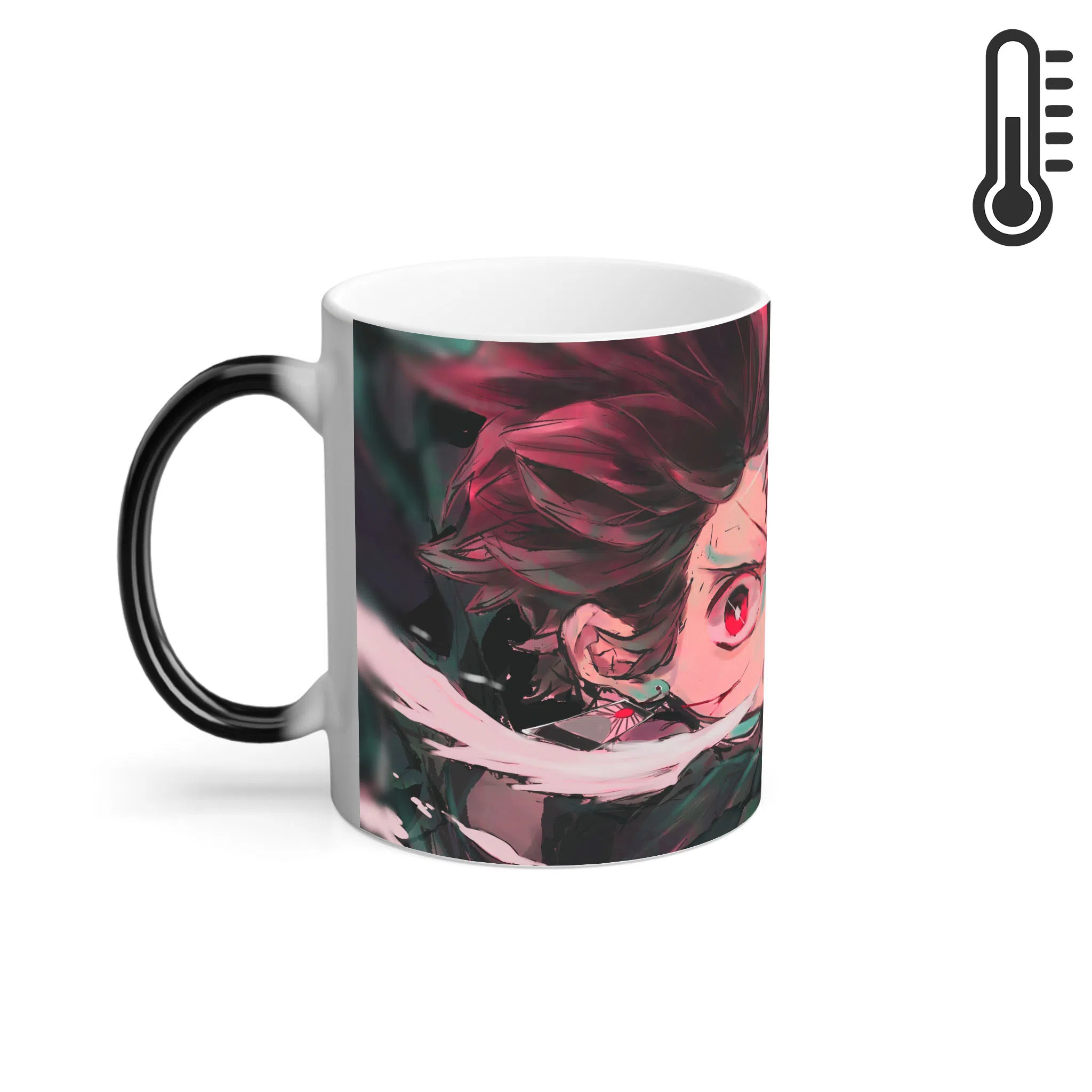 ماگ حرارتی لیمینات طرح انیمه شیطان کش تانجیرو Tanjiro Kimetsu no Yaiba Demon Slayer کد NM0674 — تصویر 2
