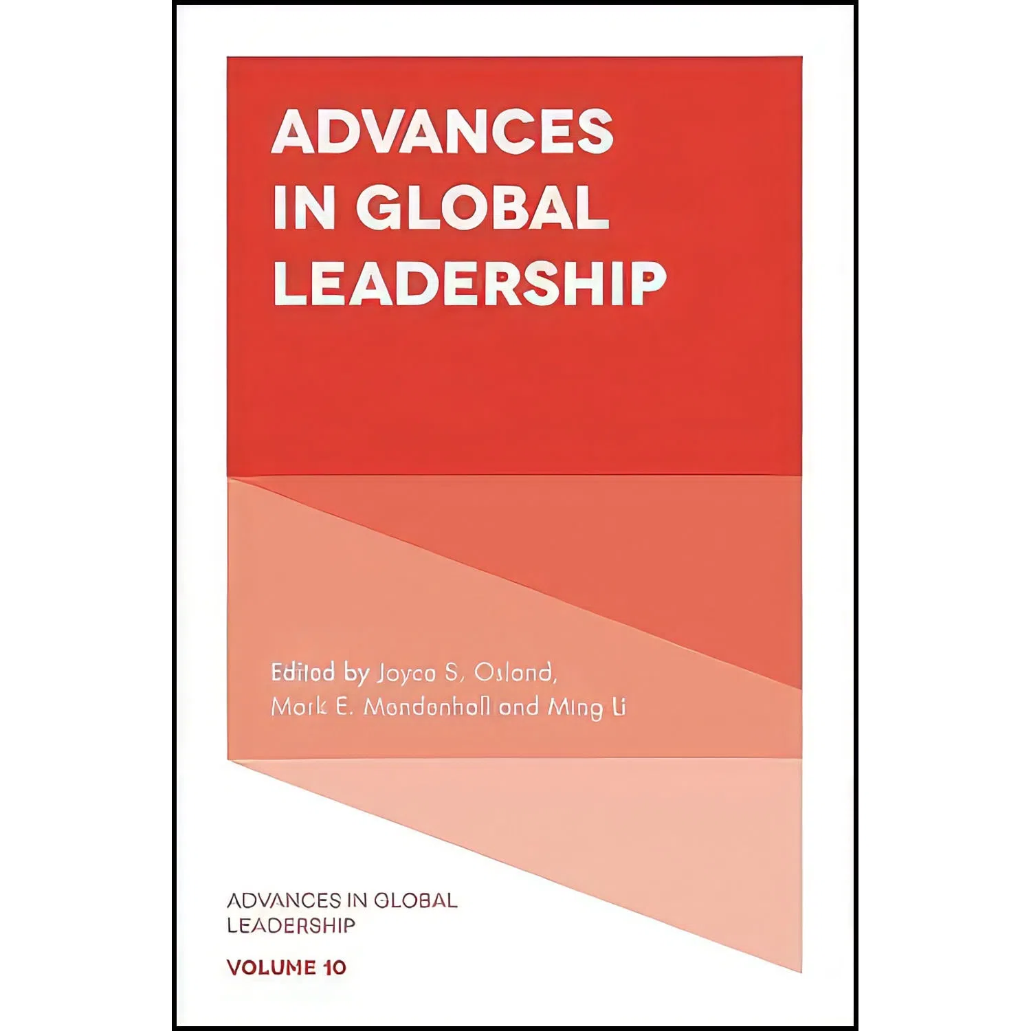 کتاب Advances in Global Leadership  اثر Joyce S Osland انتشارات Emerald Publishing