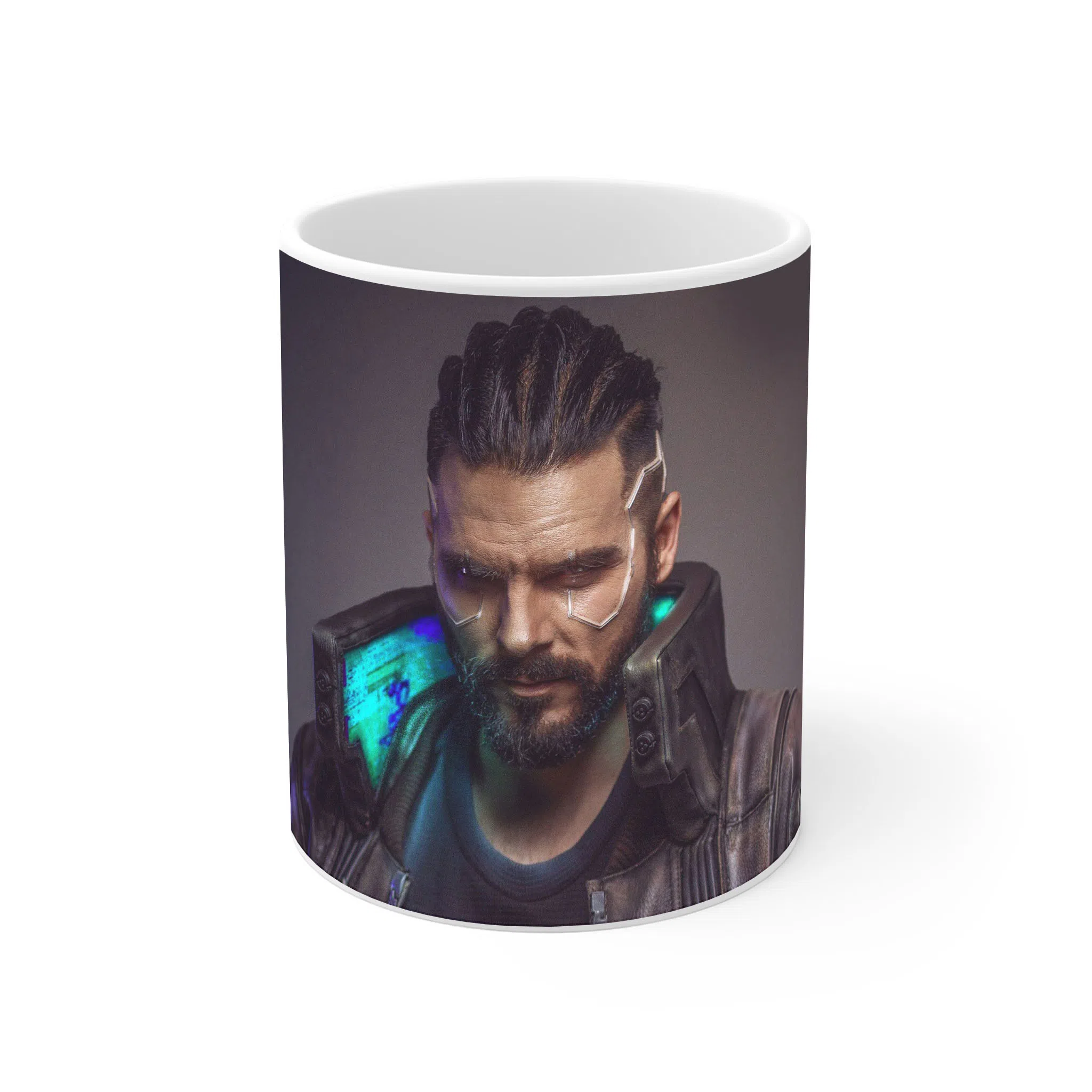 ماگ لیمینات طرح بازی سایبرپانک Cyberpunk 2077 Game کد NM6581 — تصویر 2
