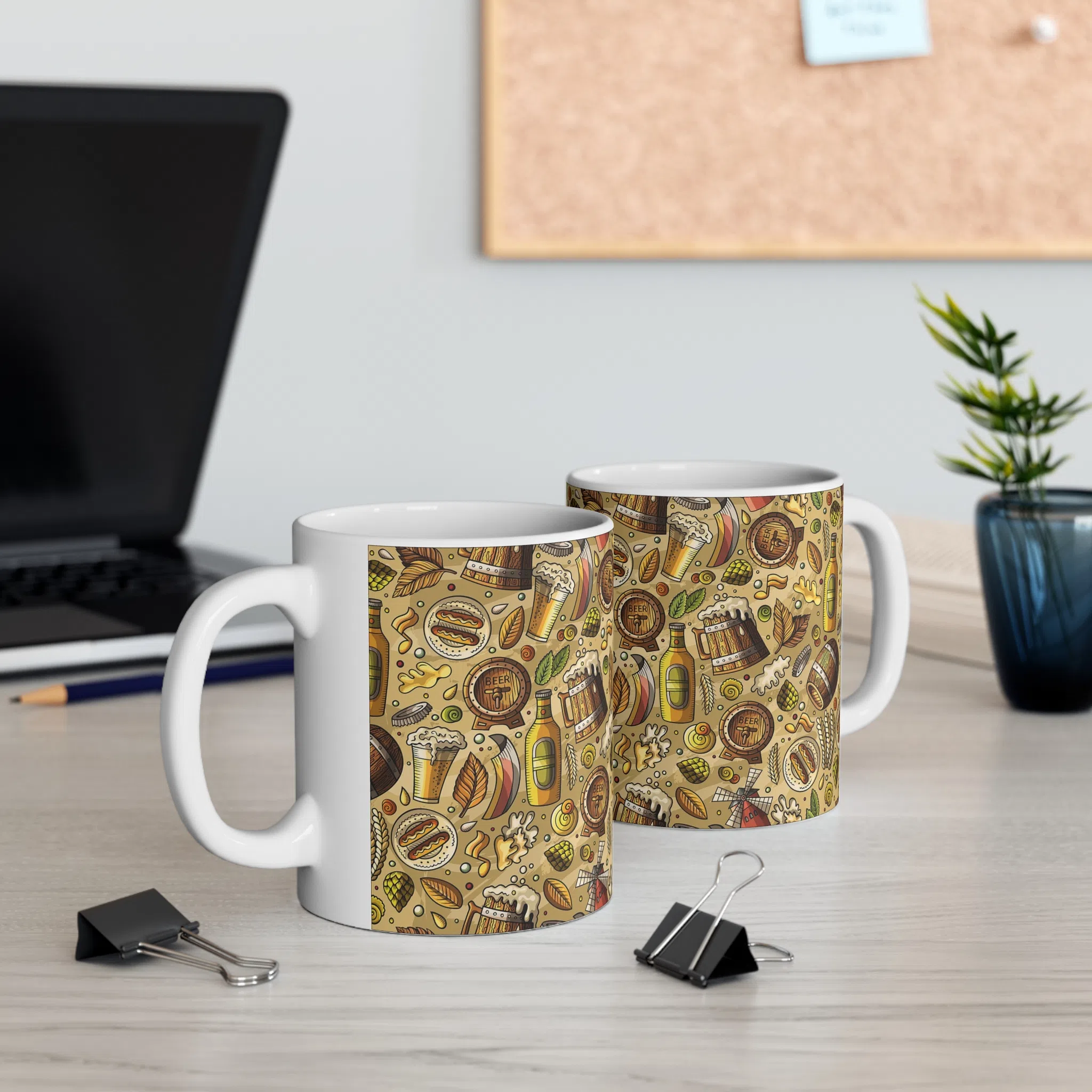 ماگ طرح نقاشی نوشیدنی مدل NM3265 — تصویر 2