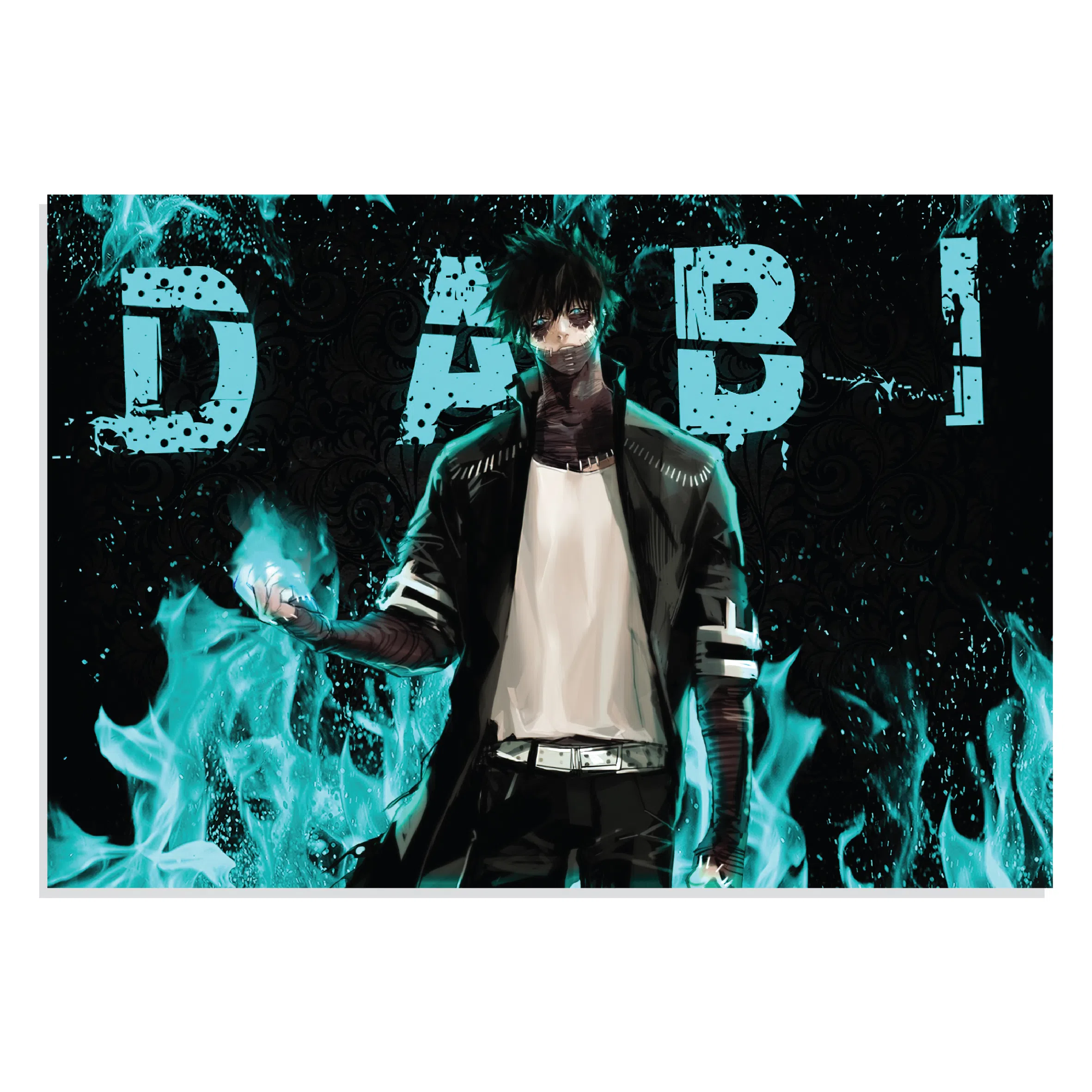 پوستر طرح انیمه آکادمی قهرمانانه من دابی My Hero Academia Anime Dabi مدل NV0519