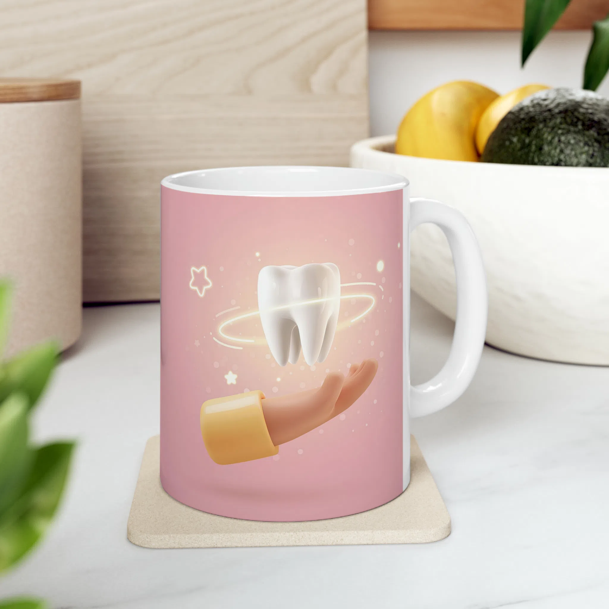 ماگ طرح روز دندان پزشک مدل NM3112 — تصویر 2