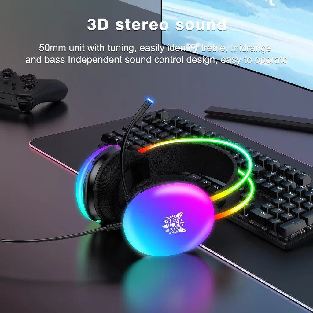هدست گیمینگ اونیکوما مدل X-25pro — تصویر 3