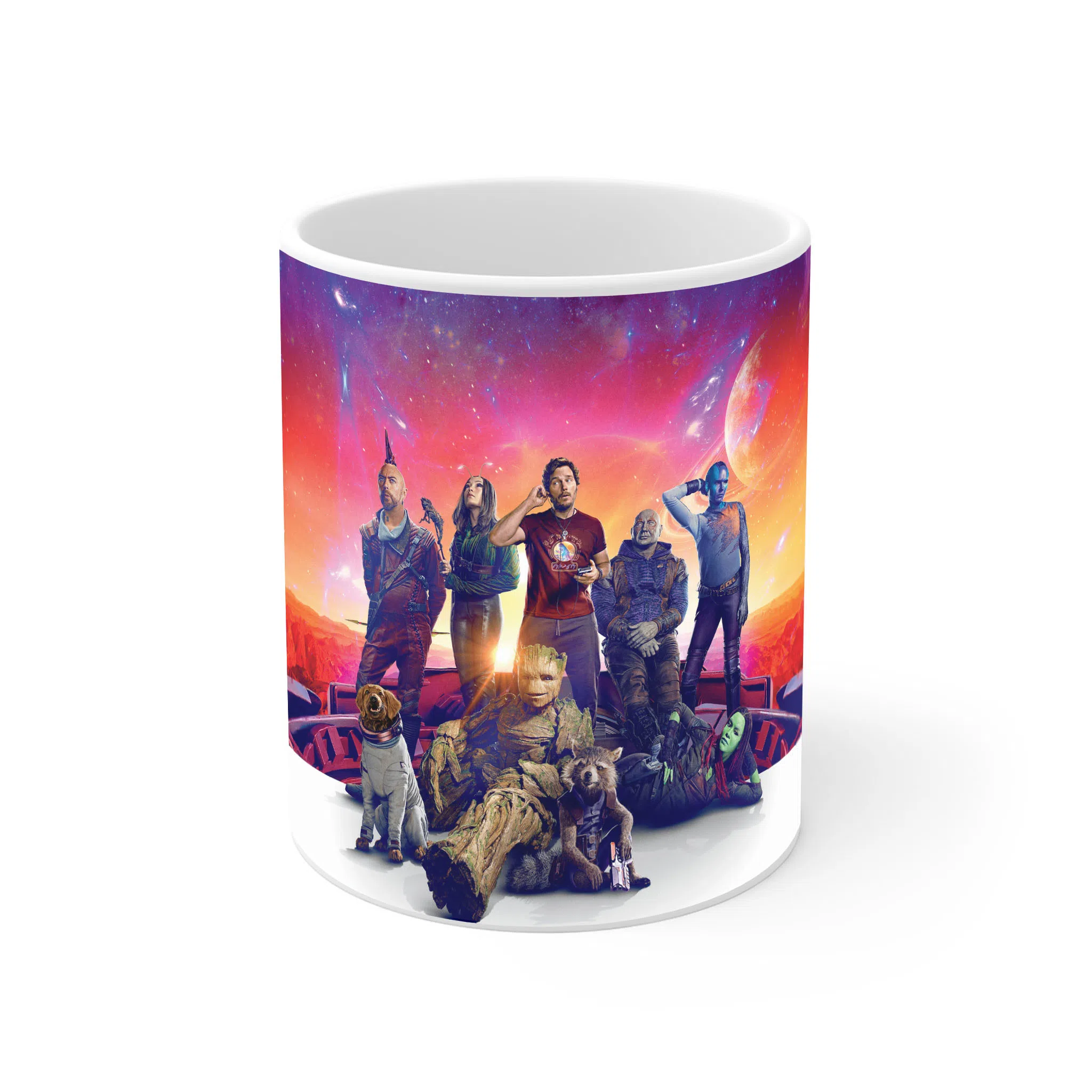ماگ لیمینات طرح فیلم نگهبانان کهکشان Guardians of the Galaxy کد NM11513