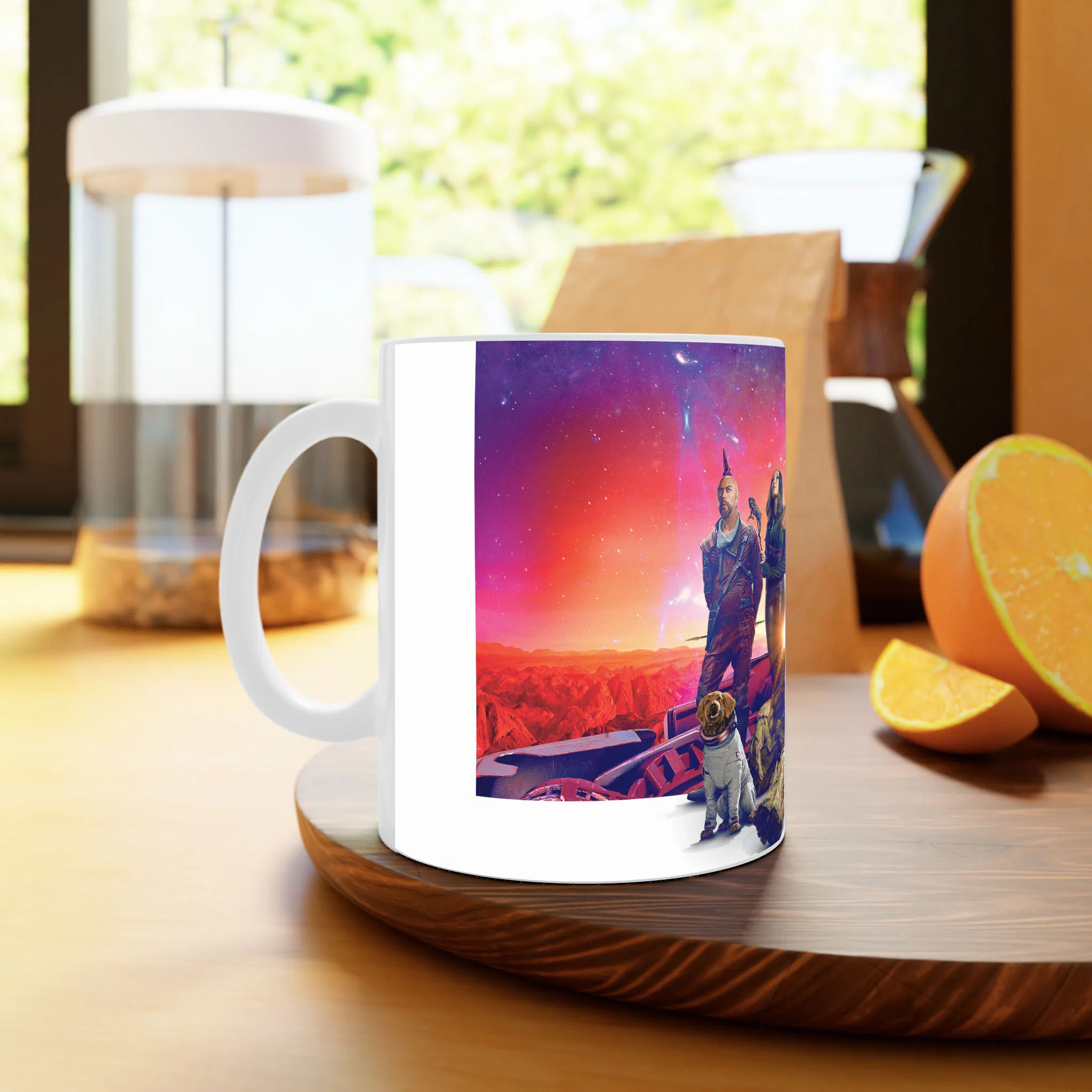 ماگ لیمینات طرح فیلم نگهبانان کهکشان Guardians of the Galaxy کد NM11513 — تصویر 4