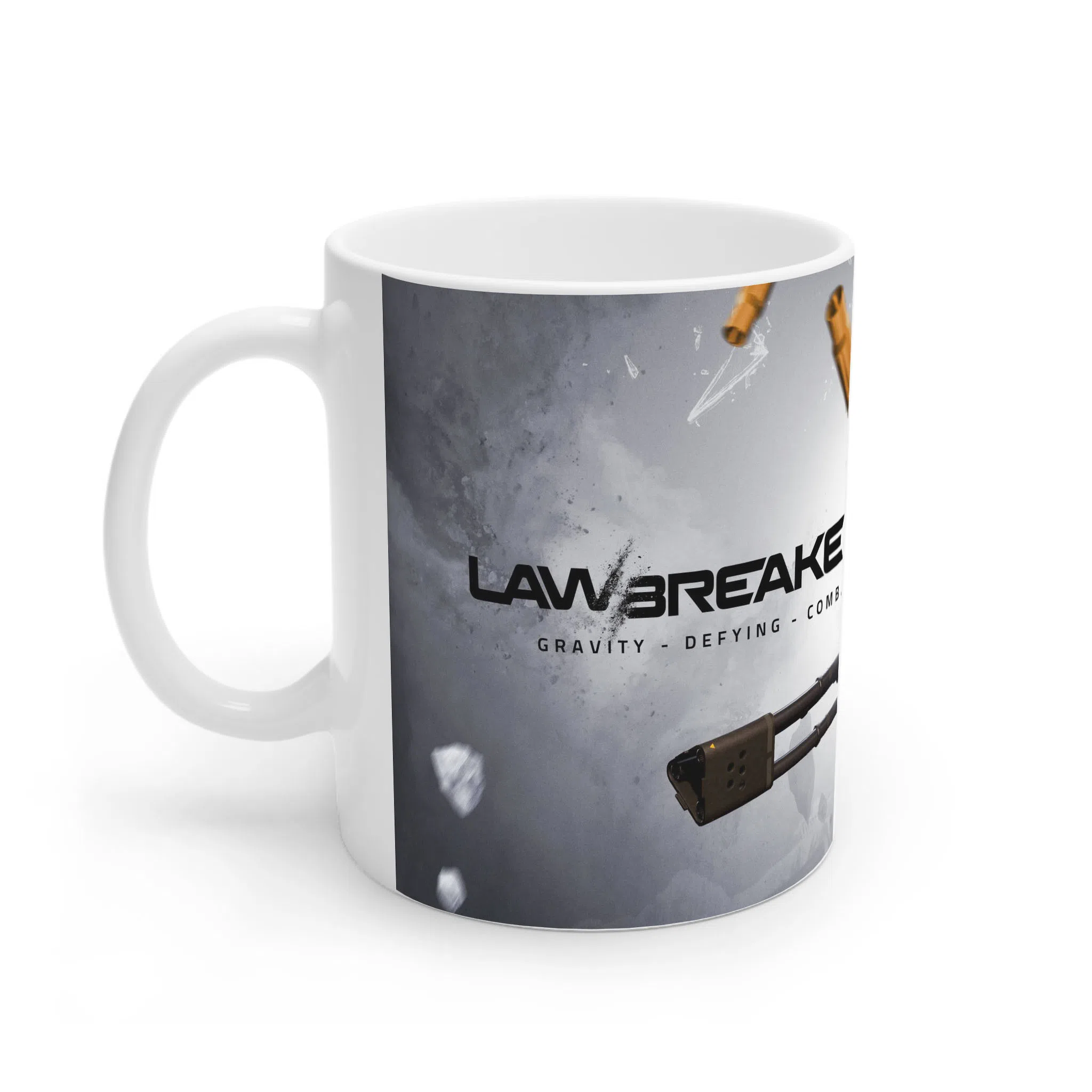 ماگ لیمینات طرح بازی LawBreakers Game کد NM8184 — تصویر 2