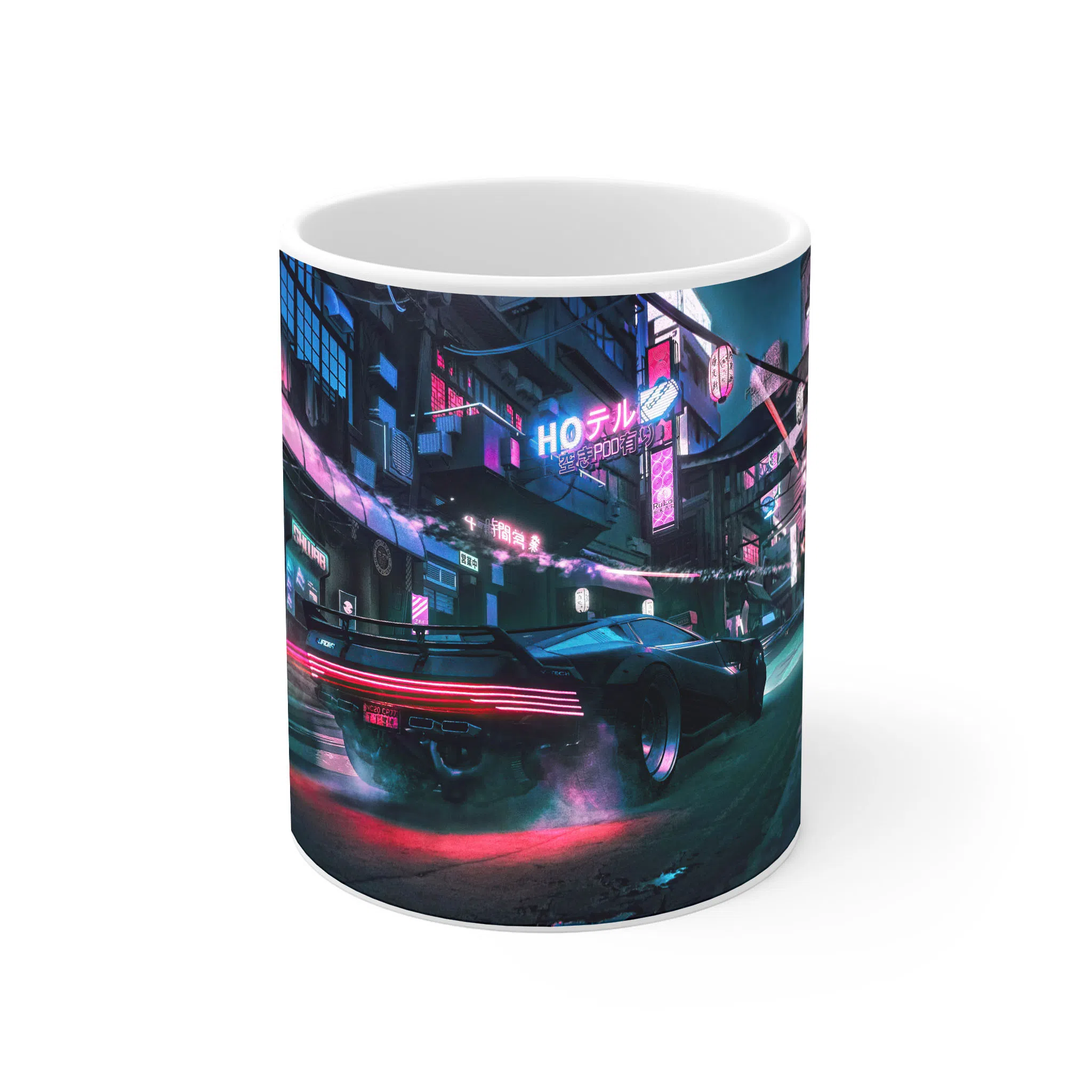 ماگ لیمینات طرح بازی سایبرپانک Cyberpunk 2077 Game کد NM6742 — تصویر 2