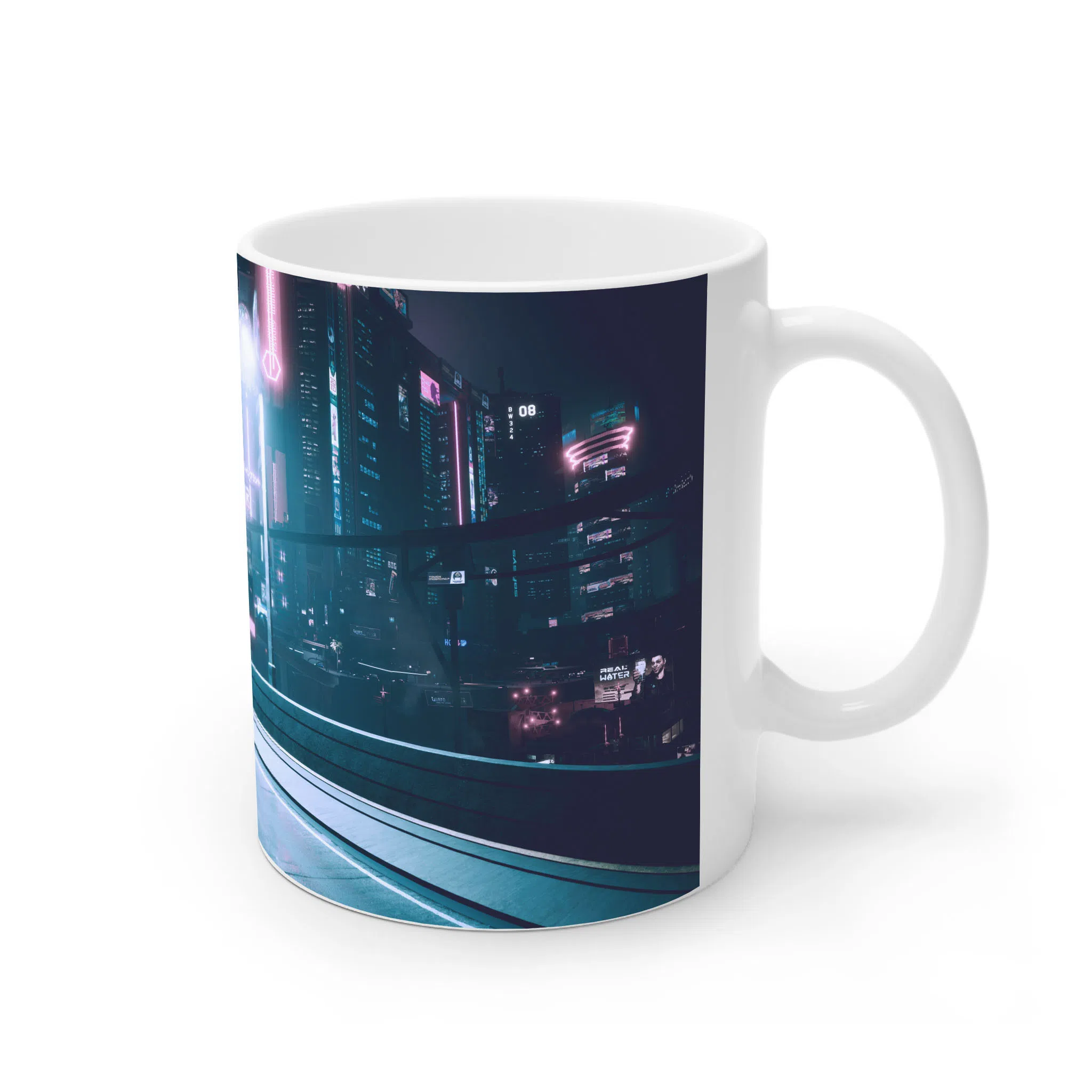 ماگ لیمینات طرح بازی سایبرپانک Cyberpunk 2077 Game کد NM6649 — تصویر 3
