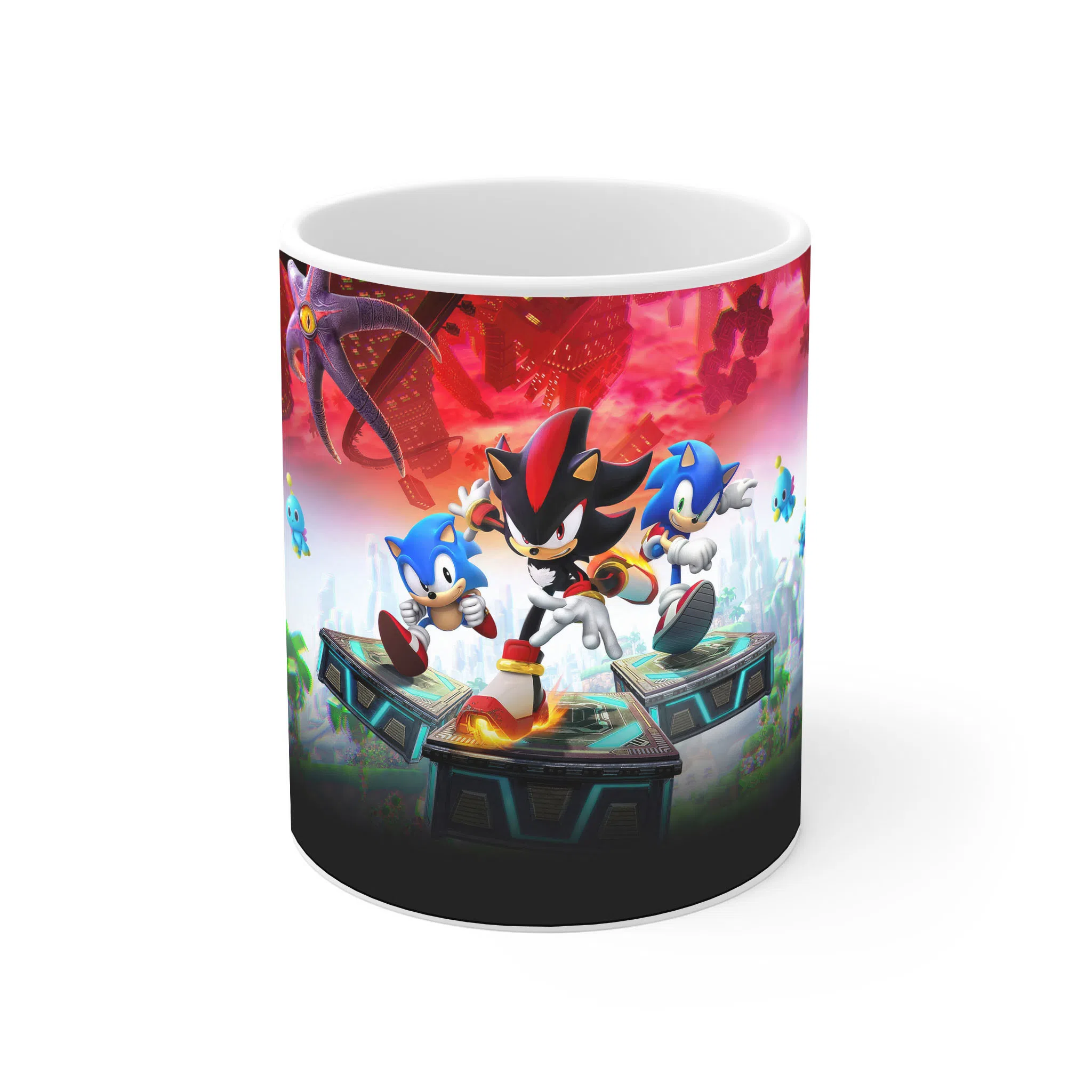 ماگ لیمینات طرح بازی Sonic Game کد NM9460