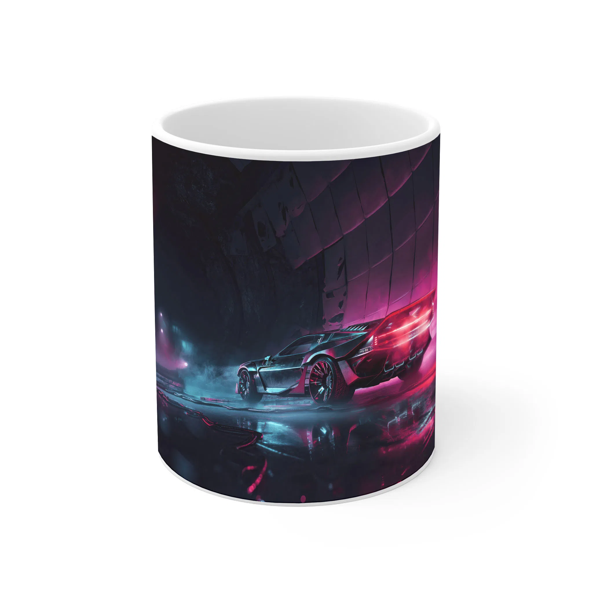 ماگ لیمینات طرح بازی سایبرپانک Cyberpunk 2077 Game کد NM6668 — تصویر 2